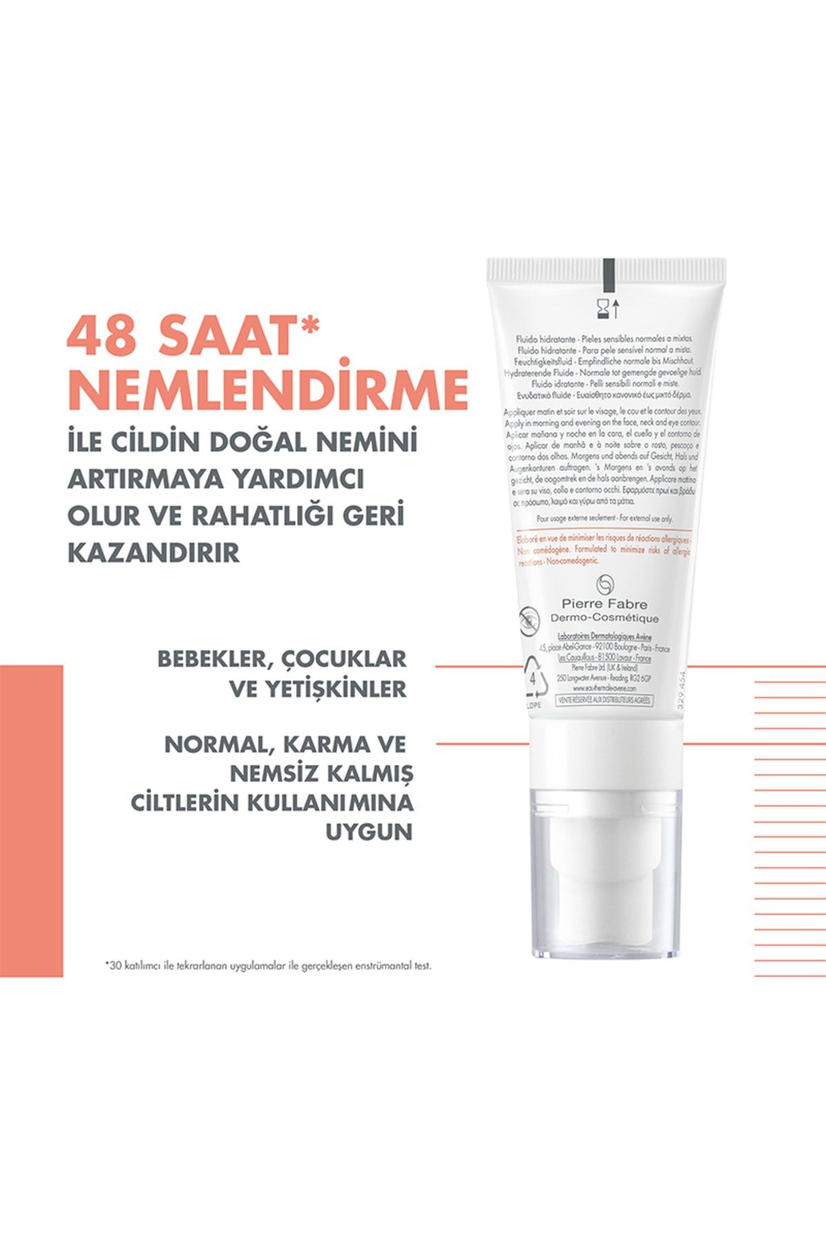 Avene-Tolerance Hydra-10 40 ml Moisturizing Fluid 3