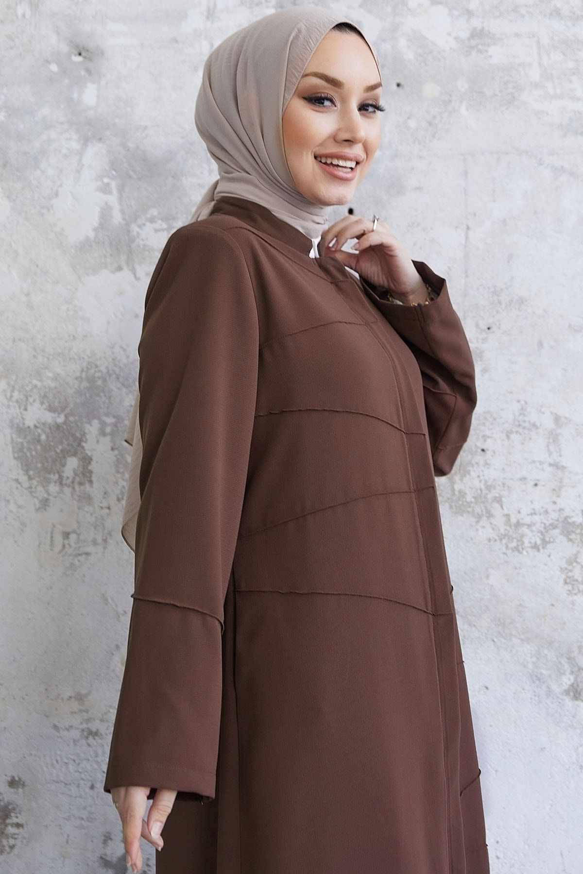 InStyle-Vzor potrubí ze slonoviny Abaya - Hnědá 2