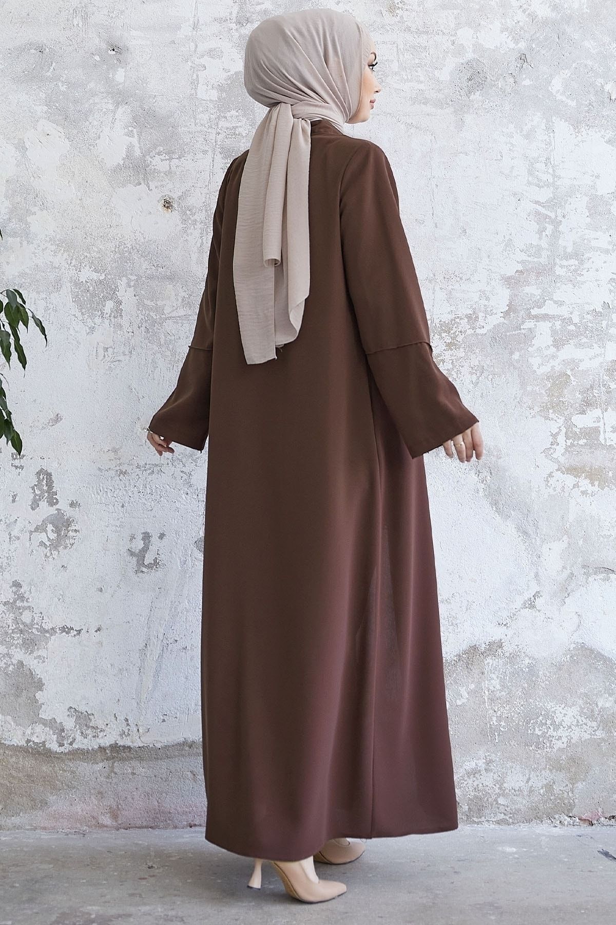 InStyle-Vzor potrubí ze slonoviny Abaya - Hnědá 5