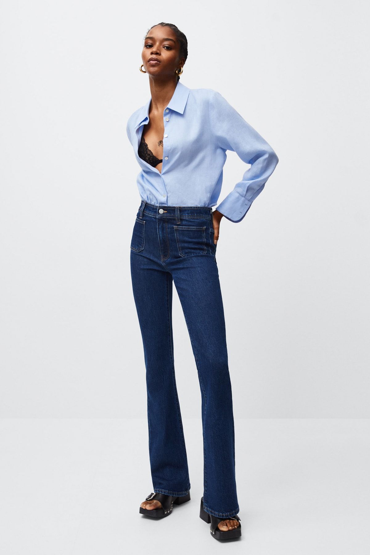 MANGO Jeans Blue Boyfriend Trendyol