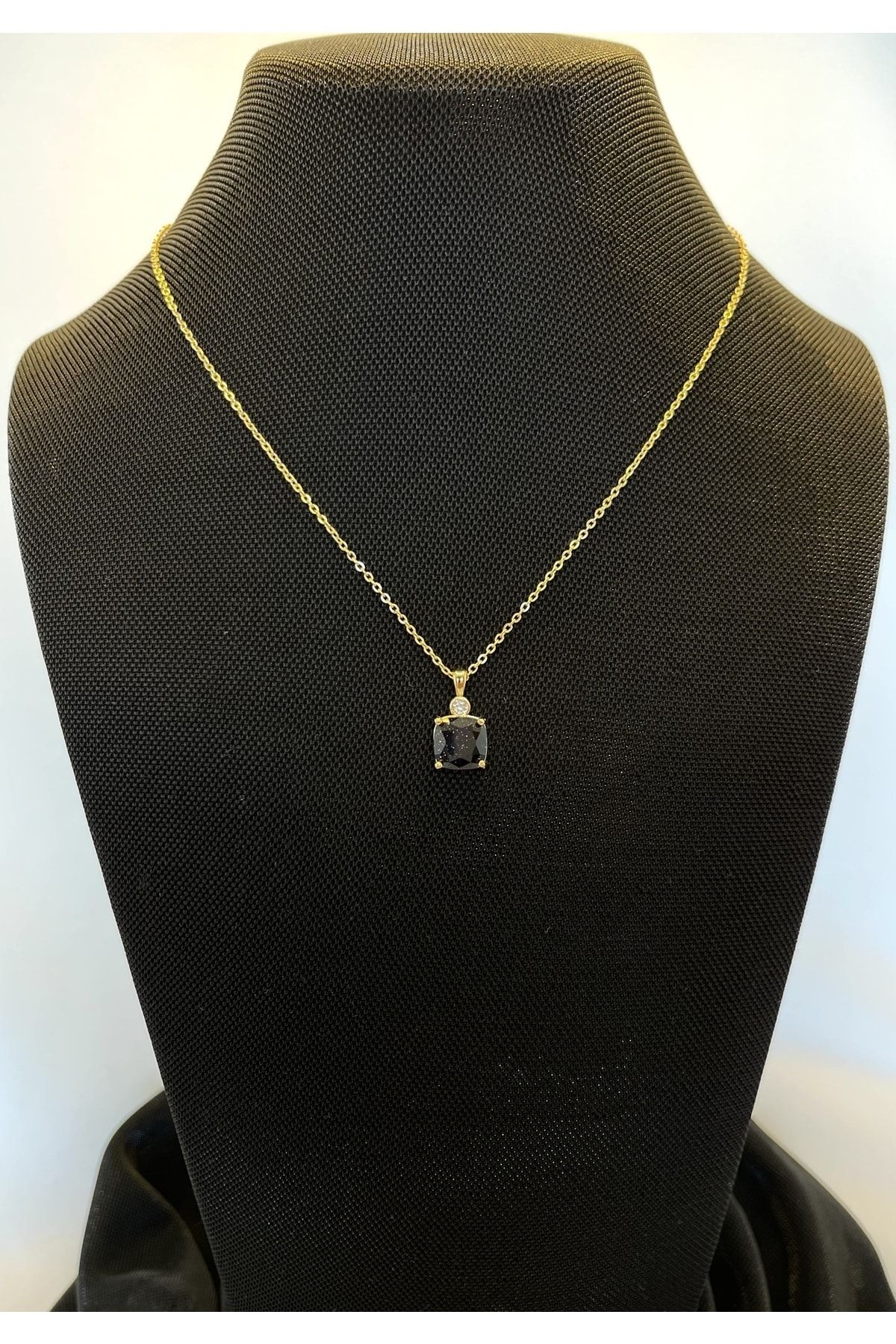 Only Vogue Steel Necklace Gold colored Zircon Trendyol