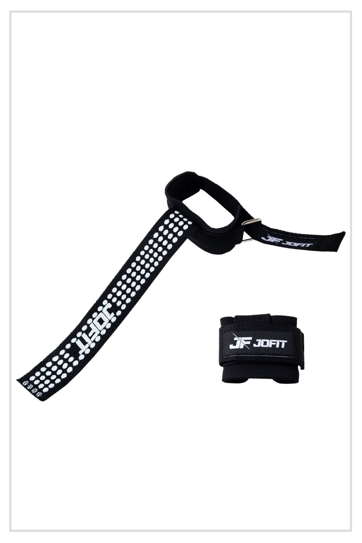 بند لیفت مشکی تسمه های بلند کردن طرفدار سیاه چاپ سفید jofit