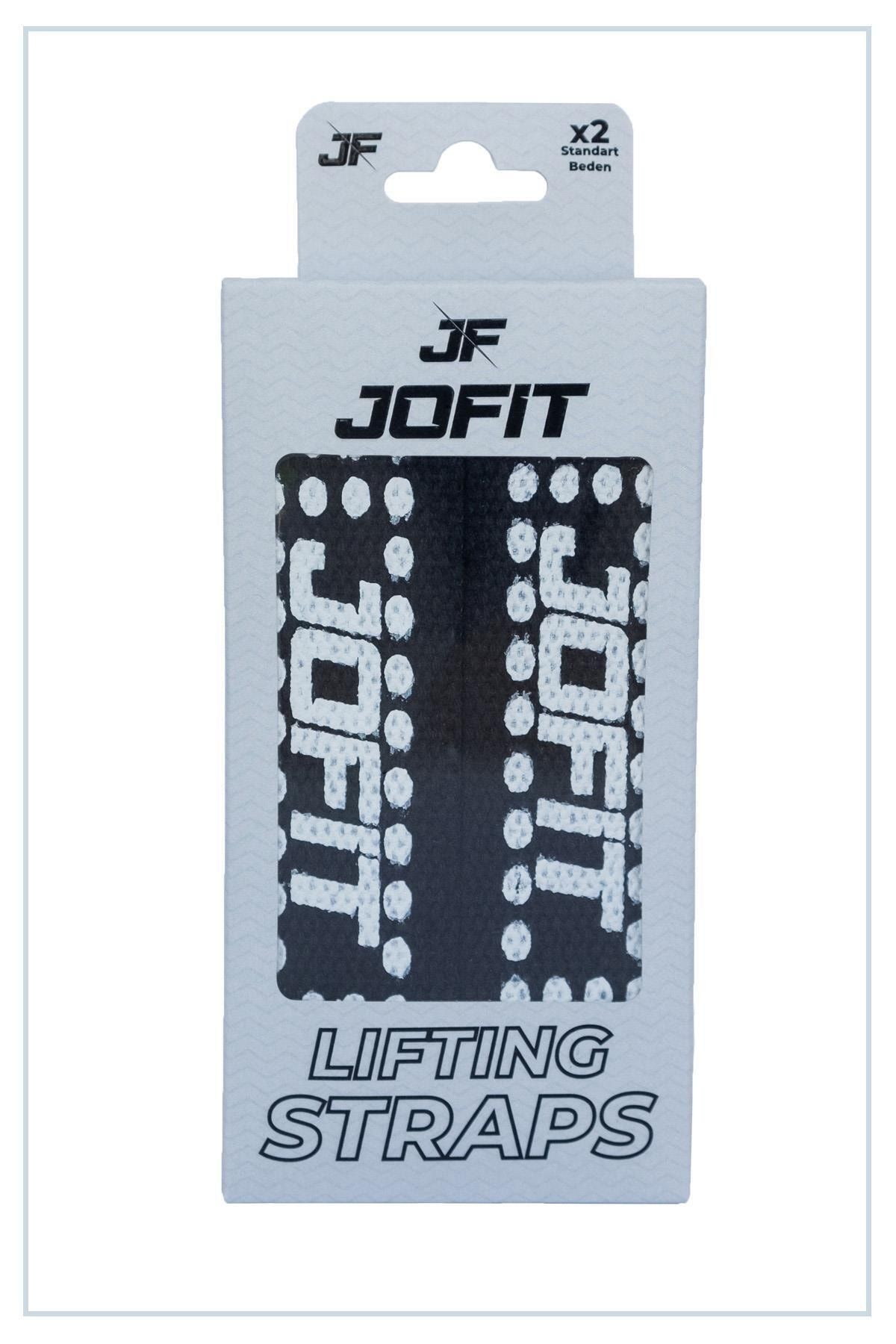 بند لیفت مشکی تسمه های بلند کردن سیاه سفید jofit