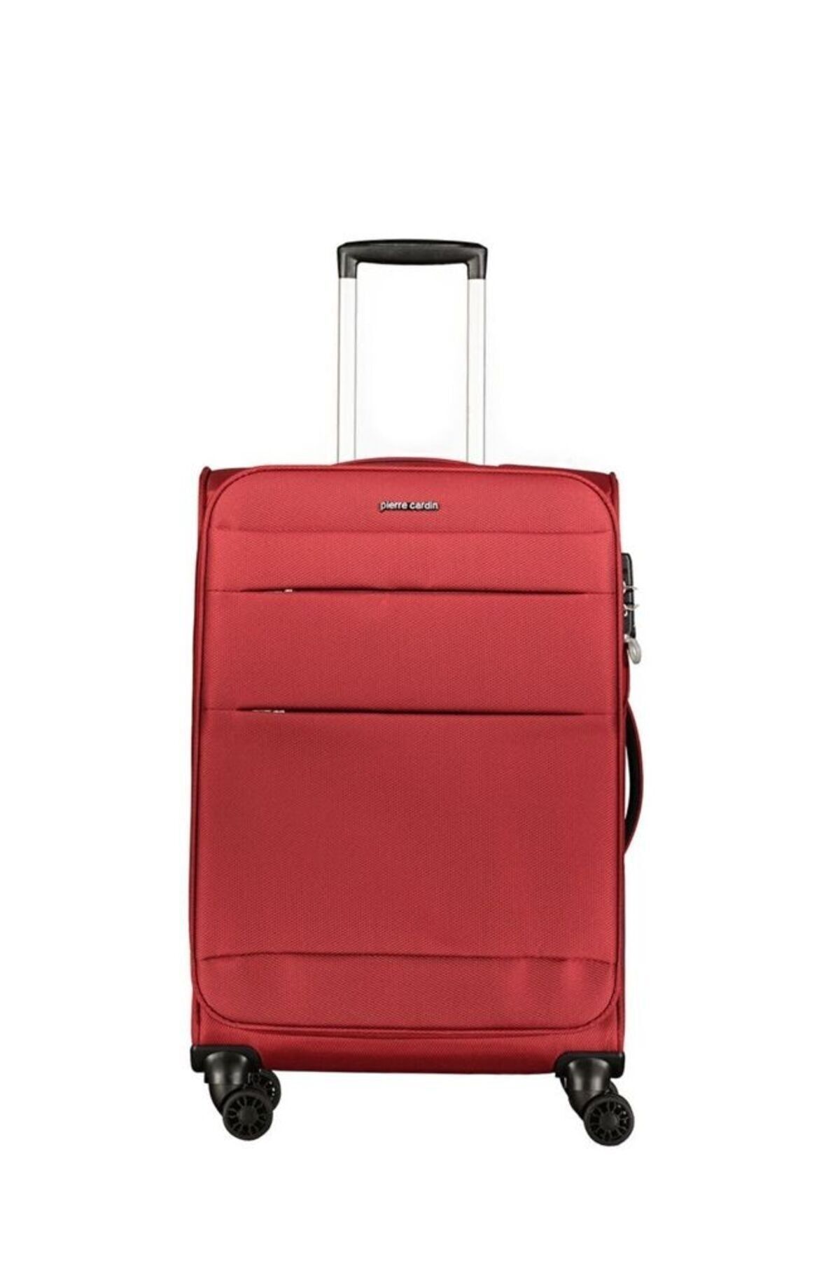 Pierre Cardin چمدان سایز متوسط ​​یونیسکس بسیار سبک کلارت قرمز 04PC4200-02 104030050208