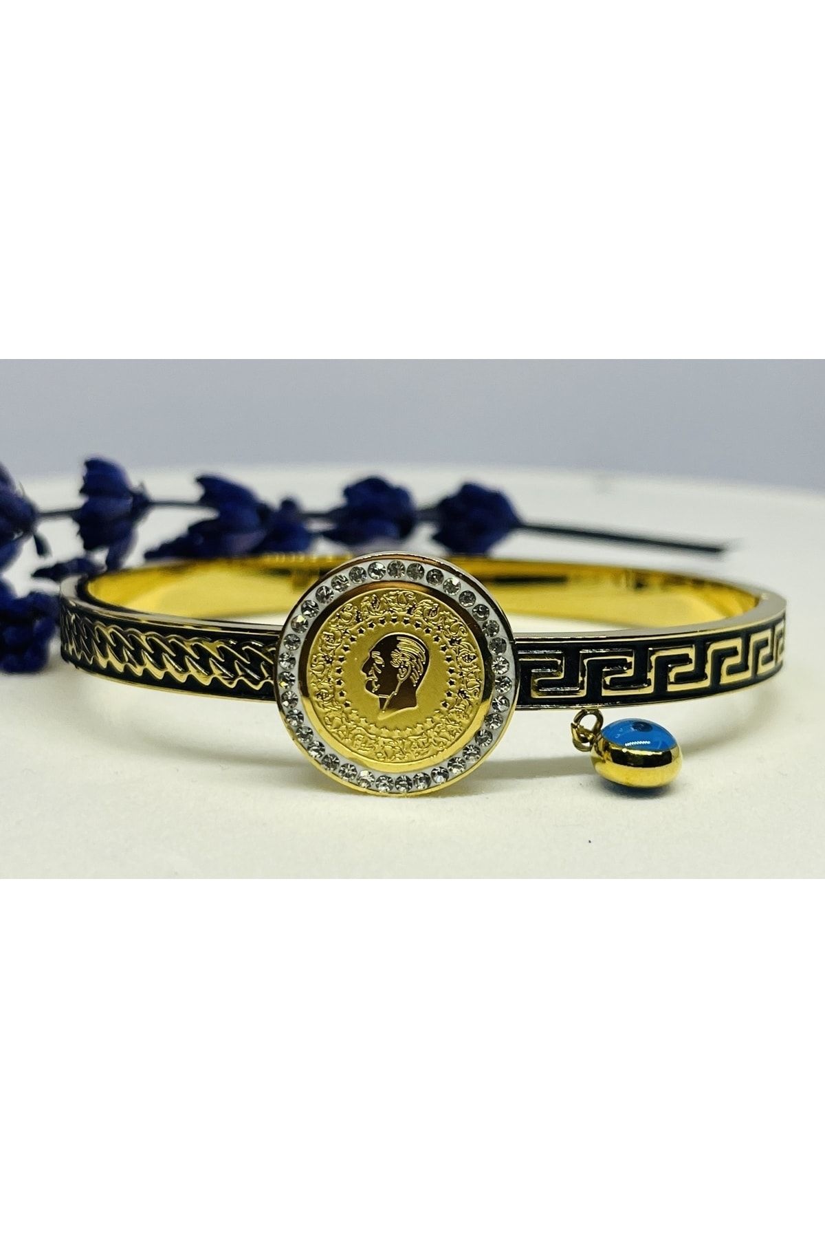 stainless steell Steel Bracelet Gold colored Casual Trendyol