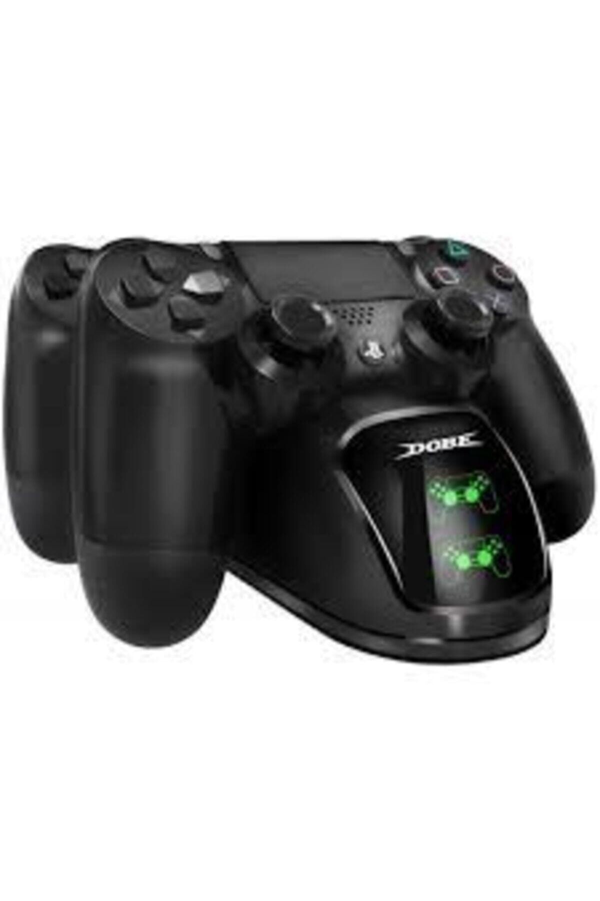 Ps4 Slim Pro Dual Charging Dock Göstergeli Şarj Istasyonu Playstation 4 Göstergeli Pinli Dock Uyumlu 3