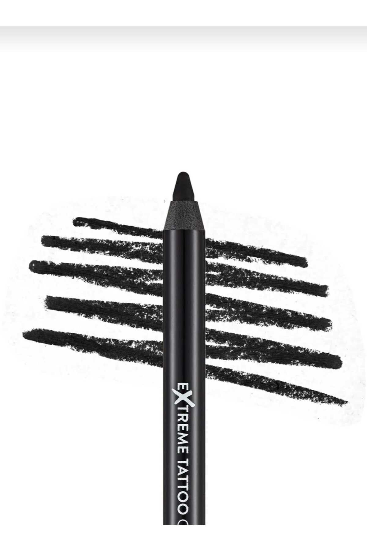 مداد چشم ژل ضد آب (مشکی) - مداد ژل اکستریم تاتو - 006 اونیکس Flormar