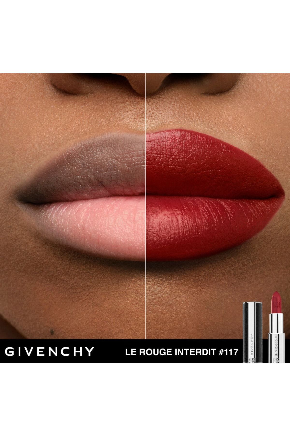 Givenchy رژ لب مات مات مات اینتنس ایبل روژ اینتردیت