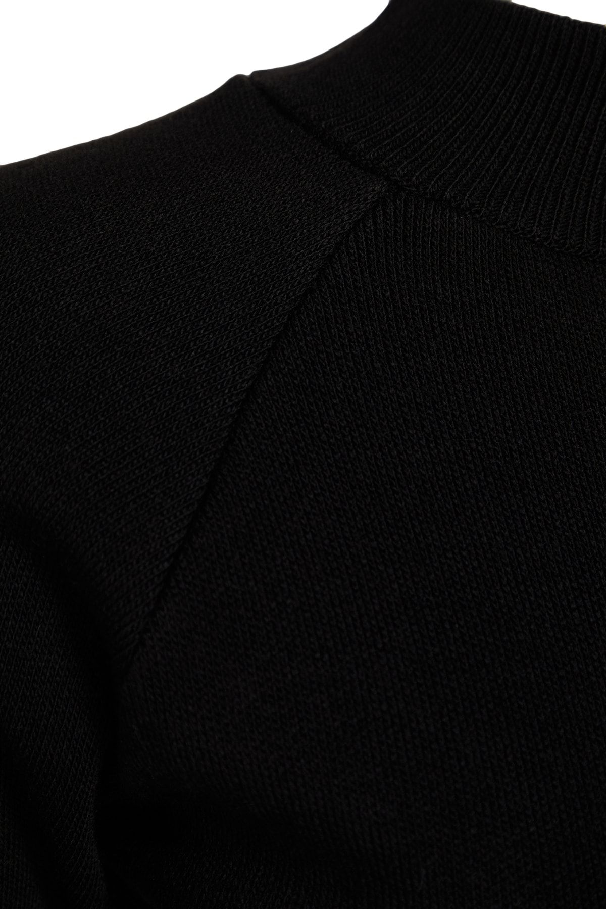 Trendyol Collection-Black Crop Basic Knitwear Top and Bottom Set TWOAW24AU00024 8