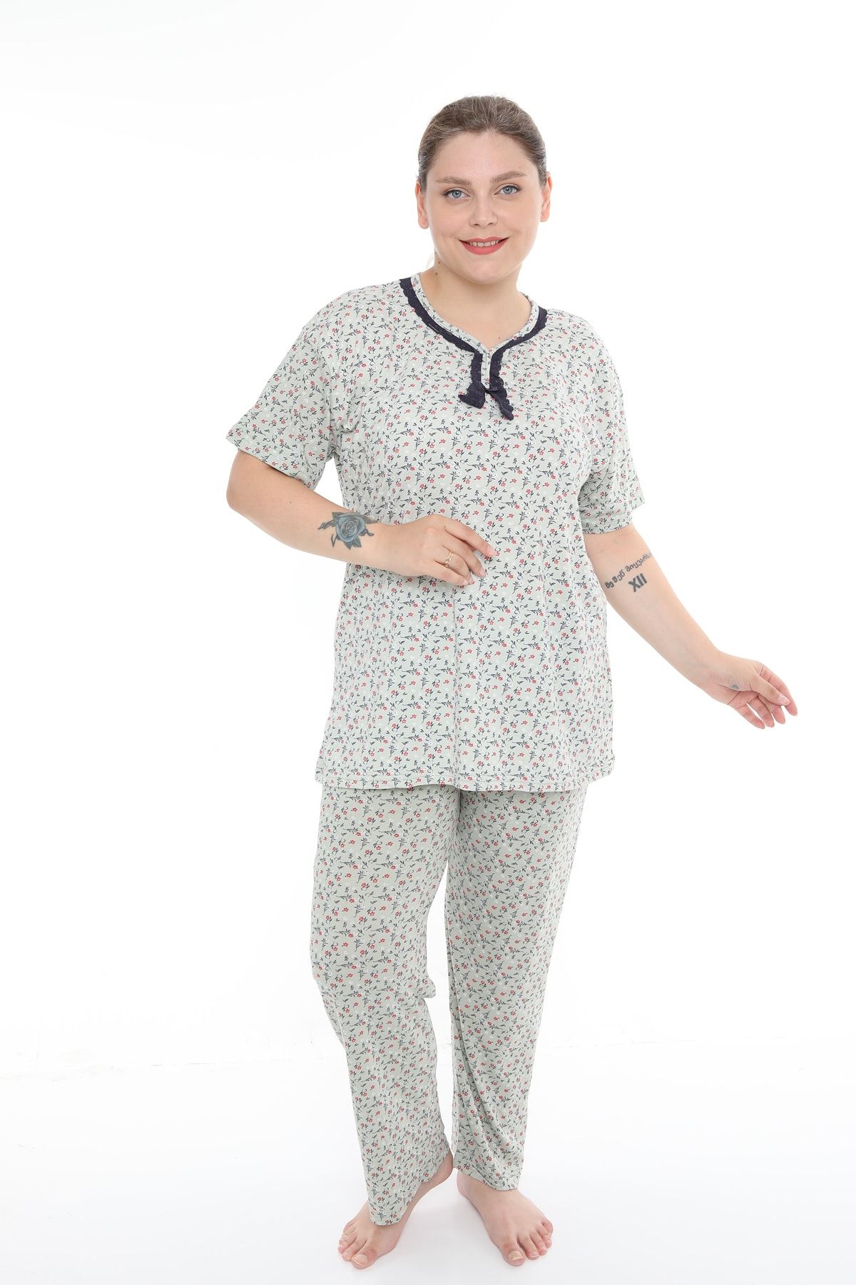 FAMES PİJAMA-Polyviscon supreme pajama set 2