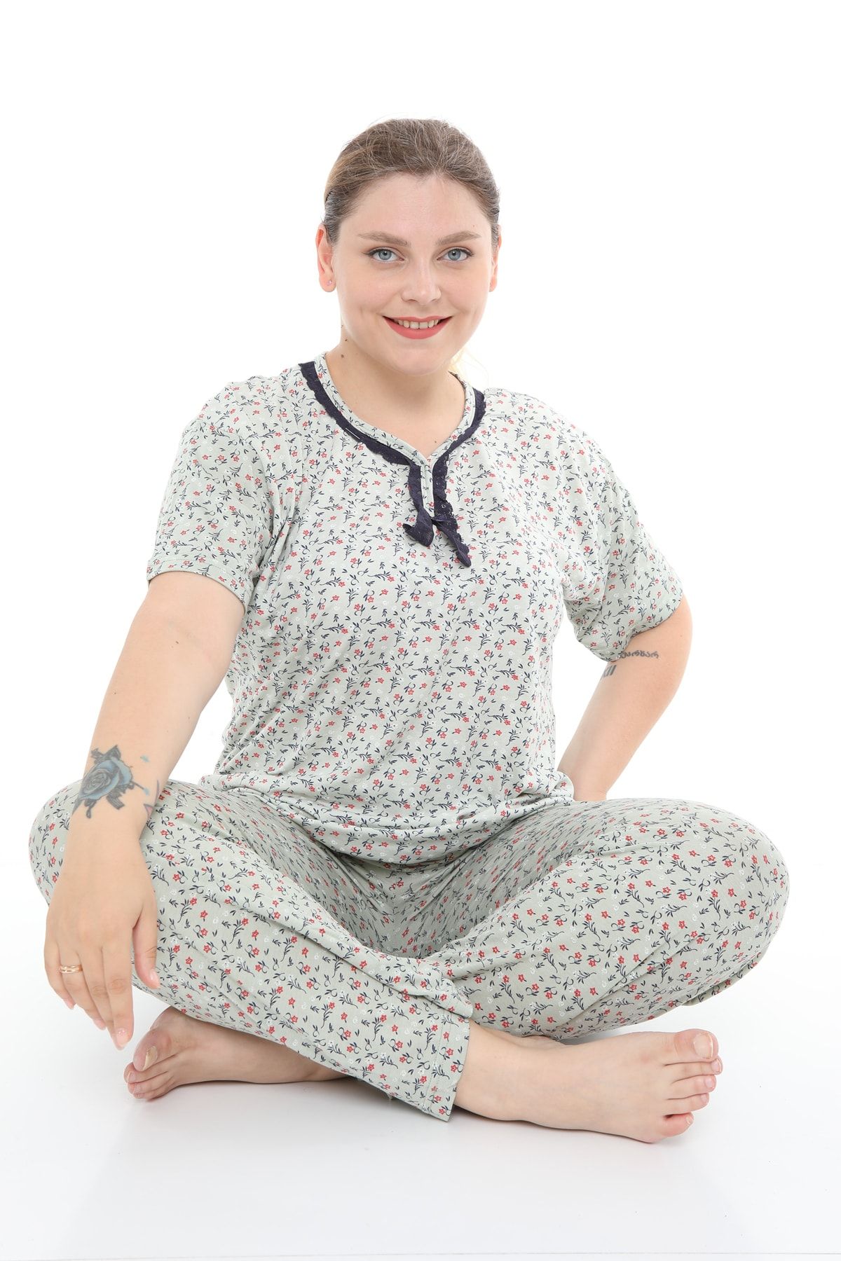 FAMES PİJAMA-Polyviscon supreme pajama set 8