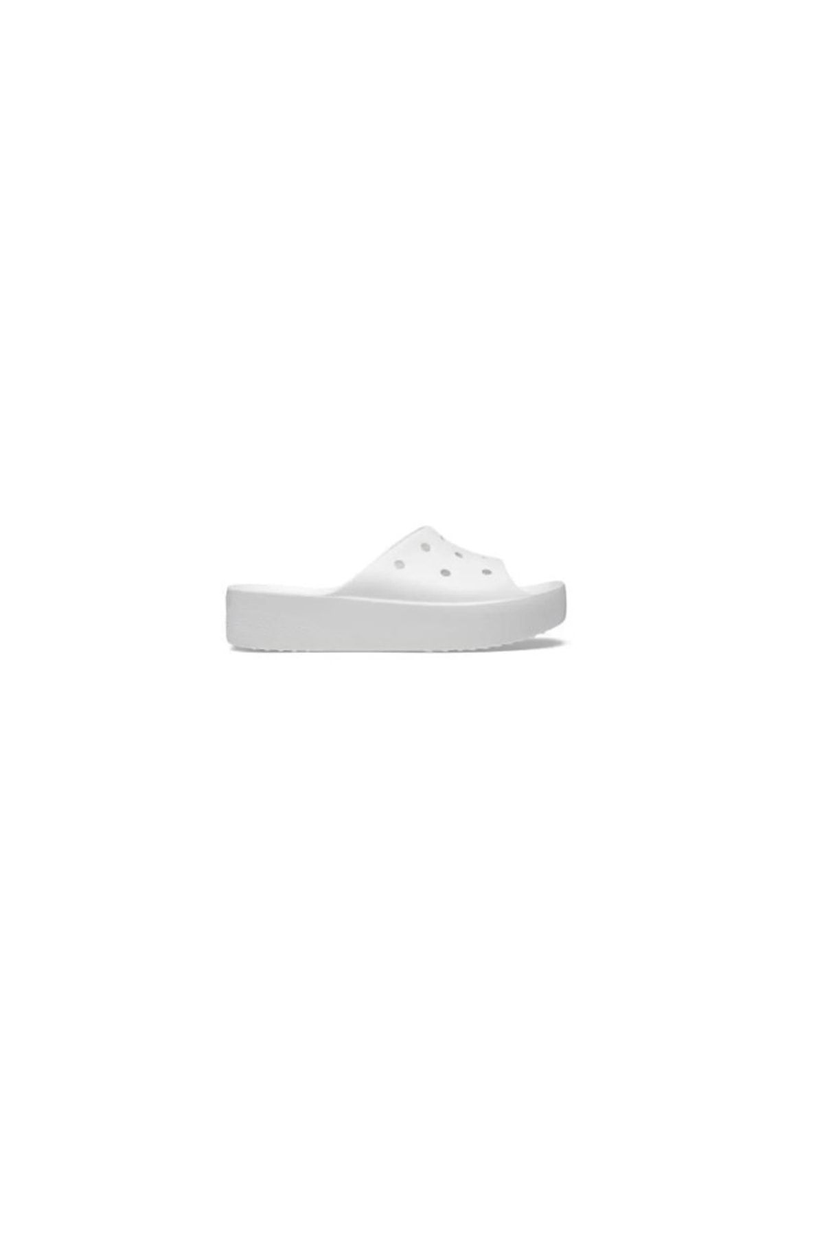 Crocs 208180-100 اسلاید پلت فرم کلاسیک سفید