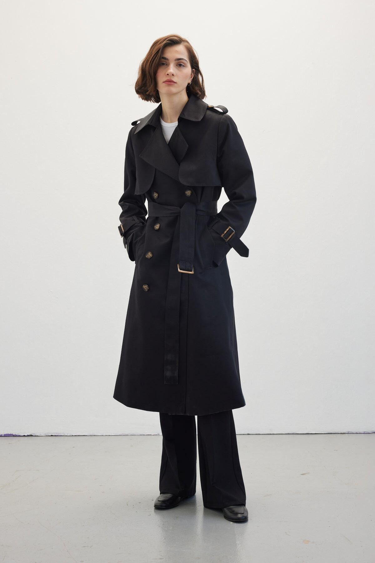 Dark 2025 trench coat