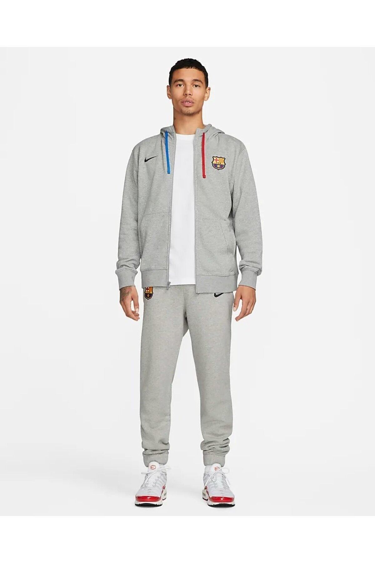 Nike FCB M NK GFA FLC PANT BB CL Gray Men s Sweatpants Trendyol