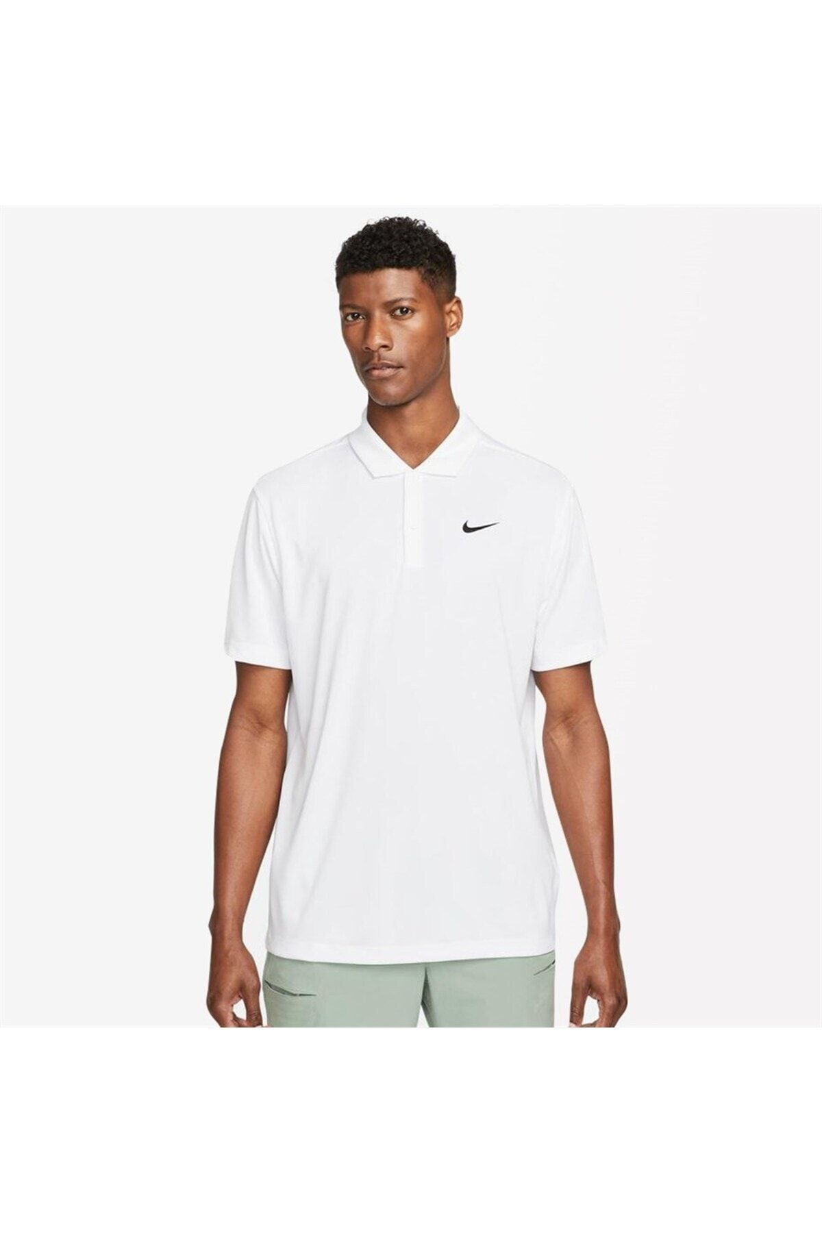 Nike white polo t shirt sale