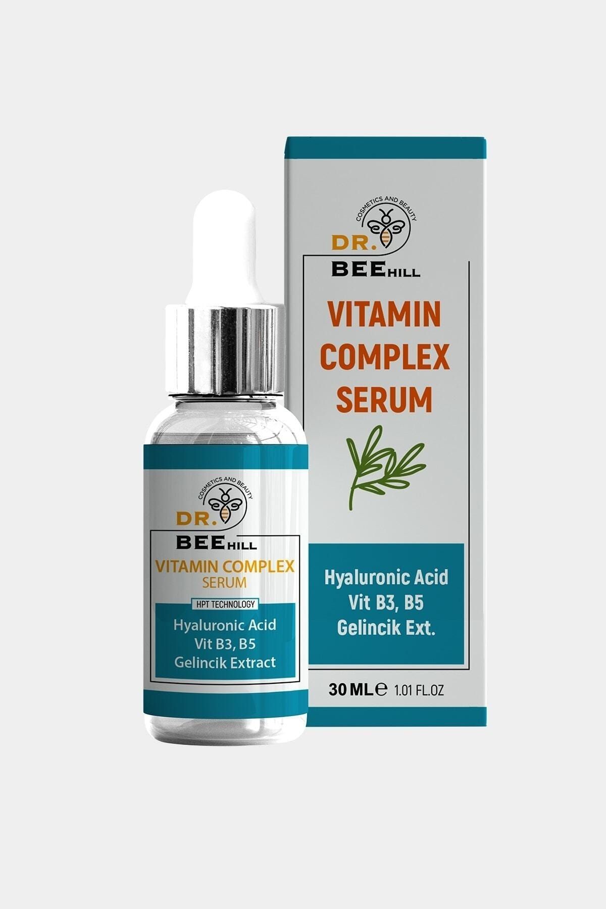 سرم کمپلکس ویتامینی جوان کننده و تنظیم کننده پوست 30 میلی لیتر Dr.bee hill