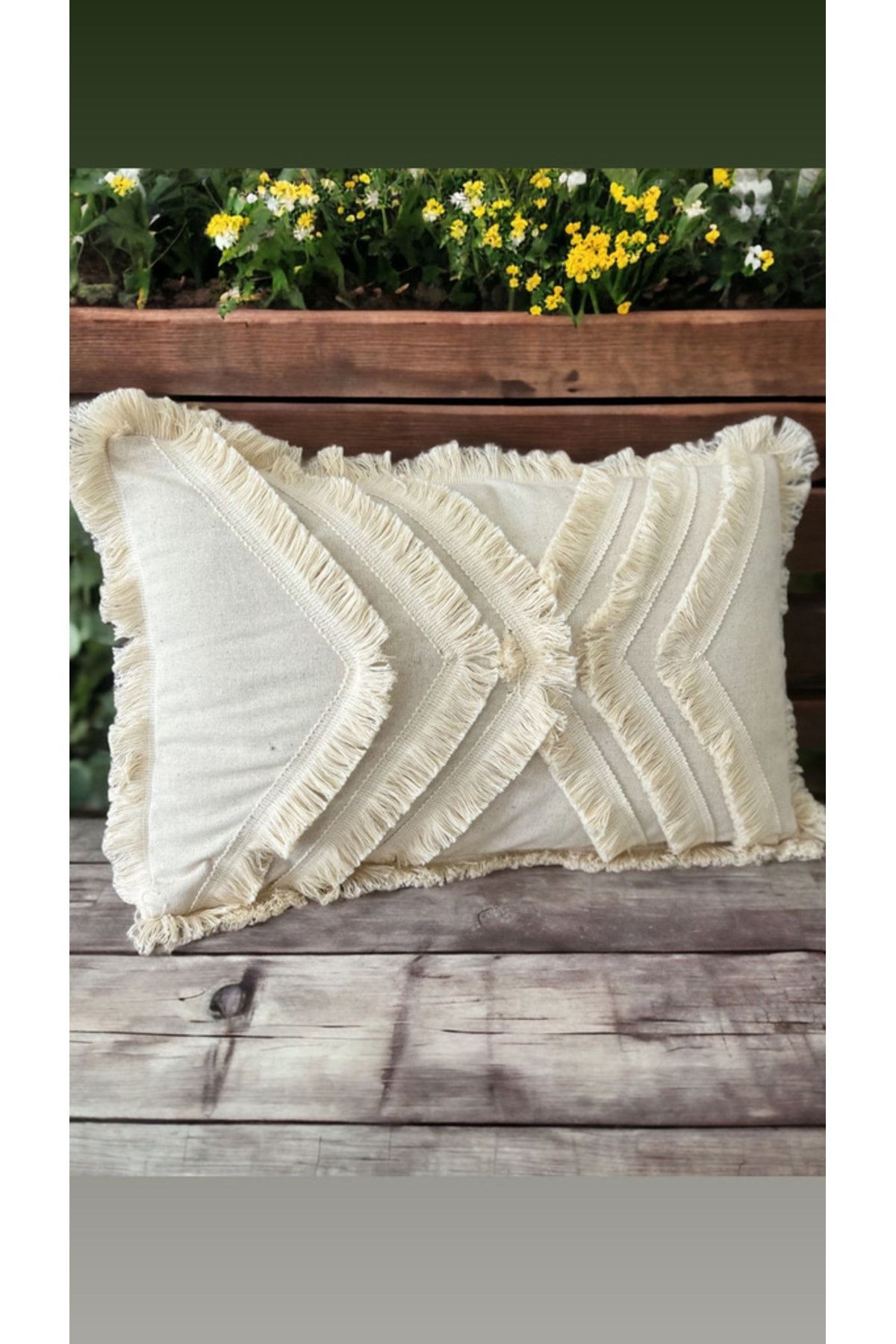 Decorative pillows cheap with tassels