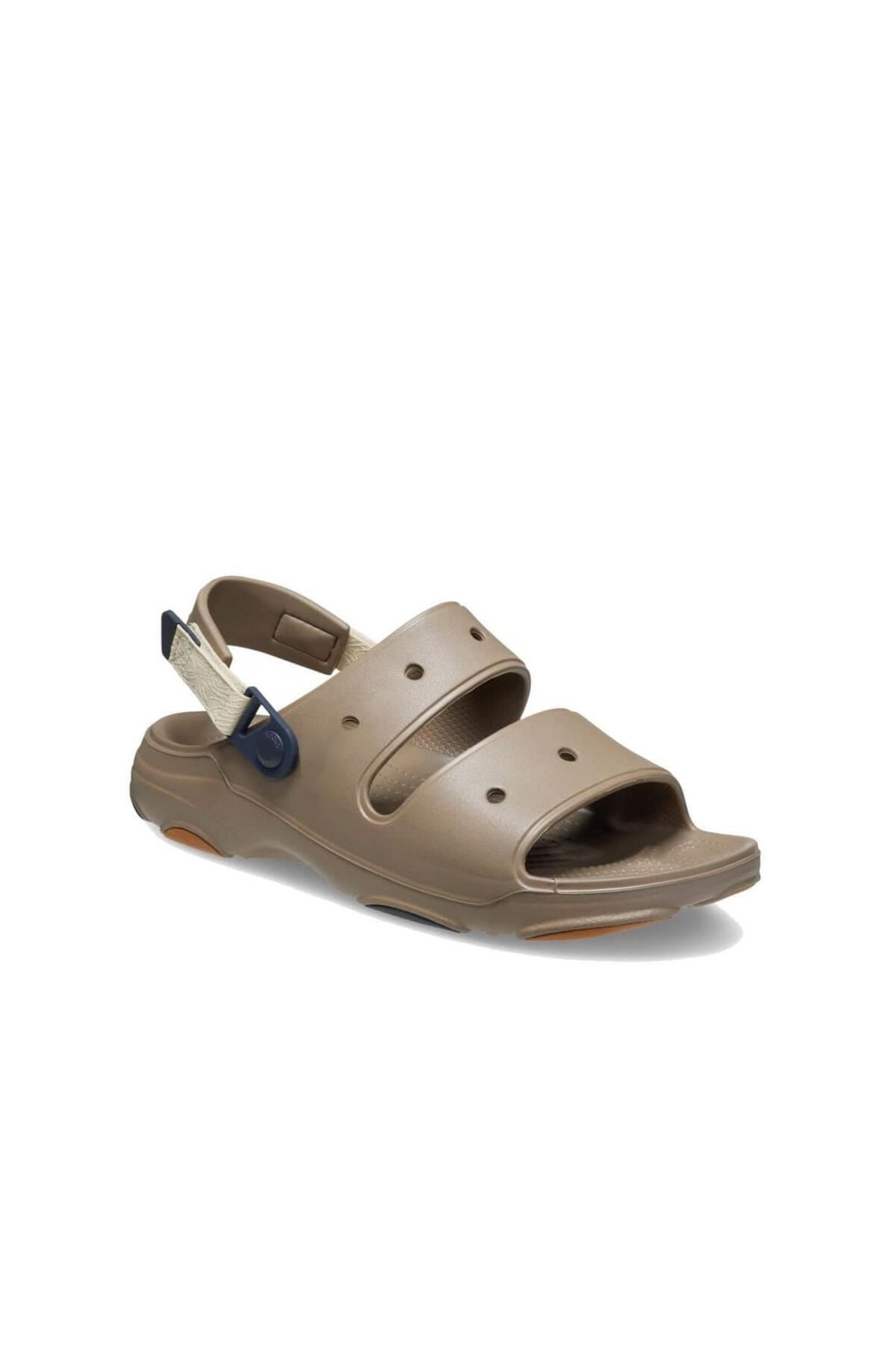 Crocs leather sandals discount