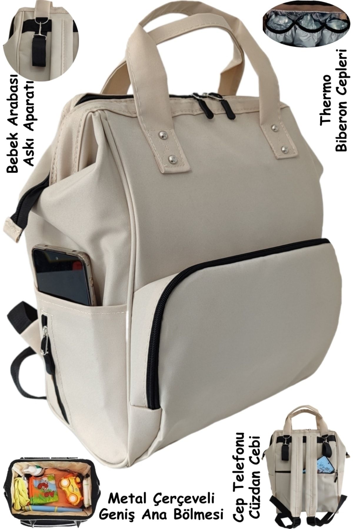 Backpack best sale purse organizer