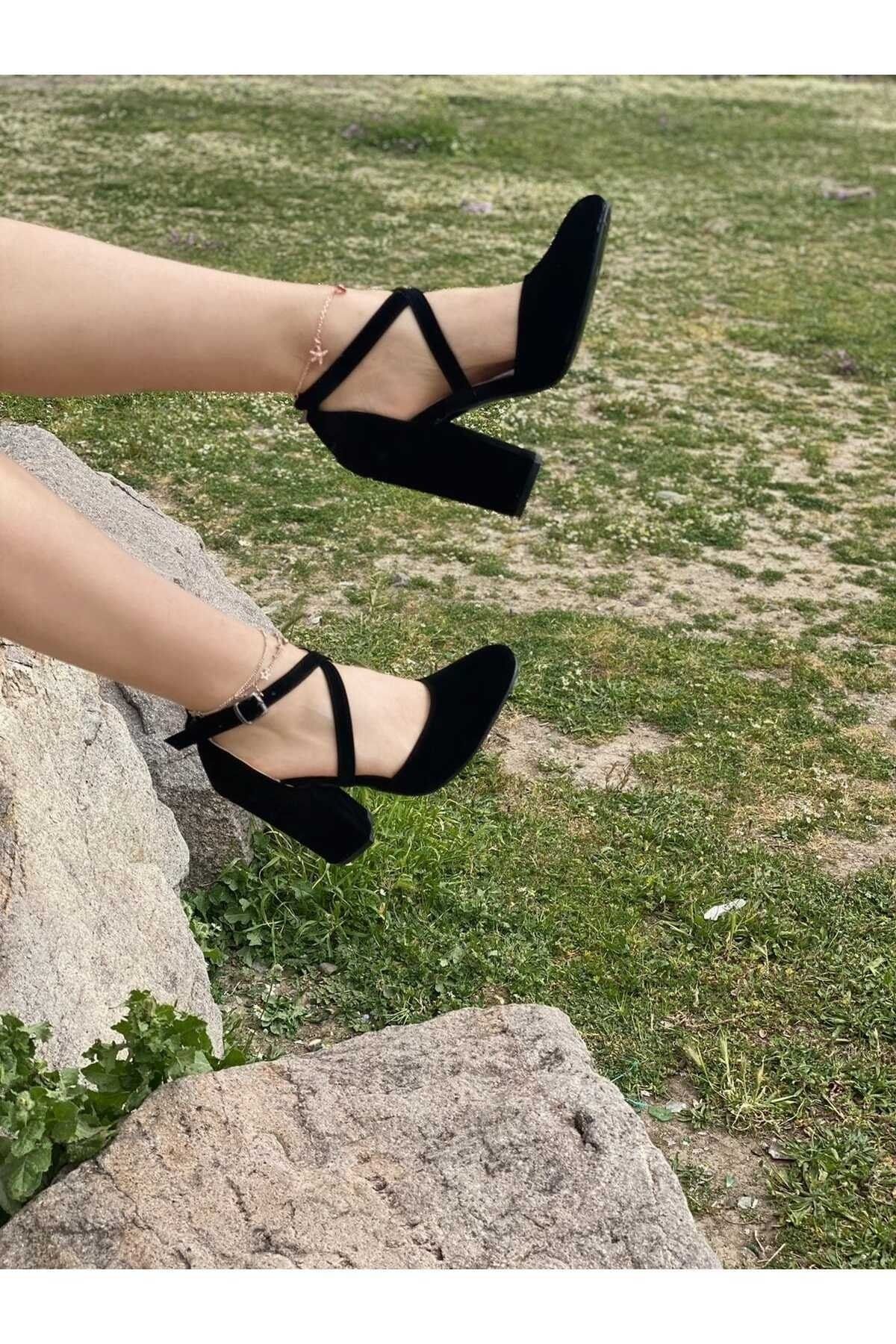 Long sale strap shoes