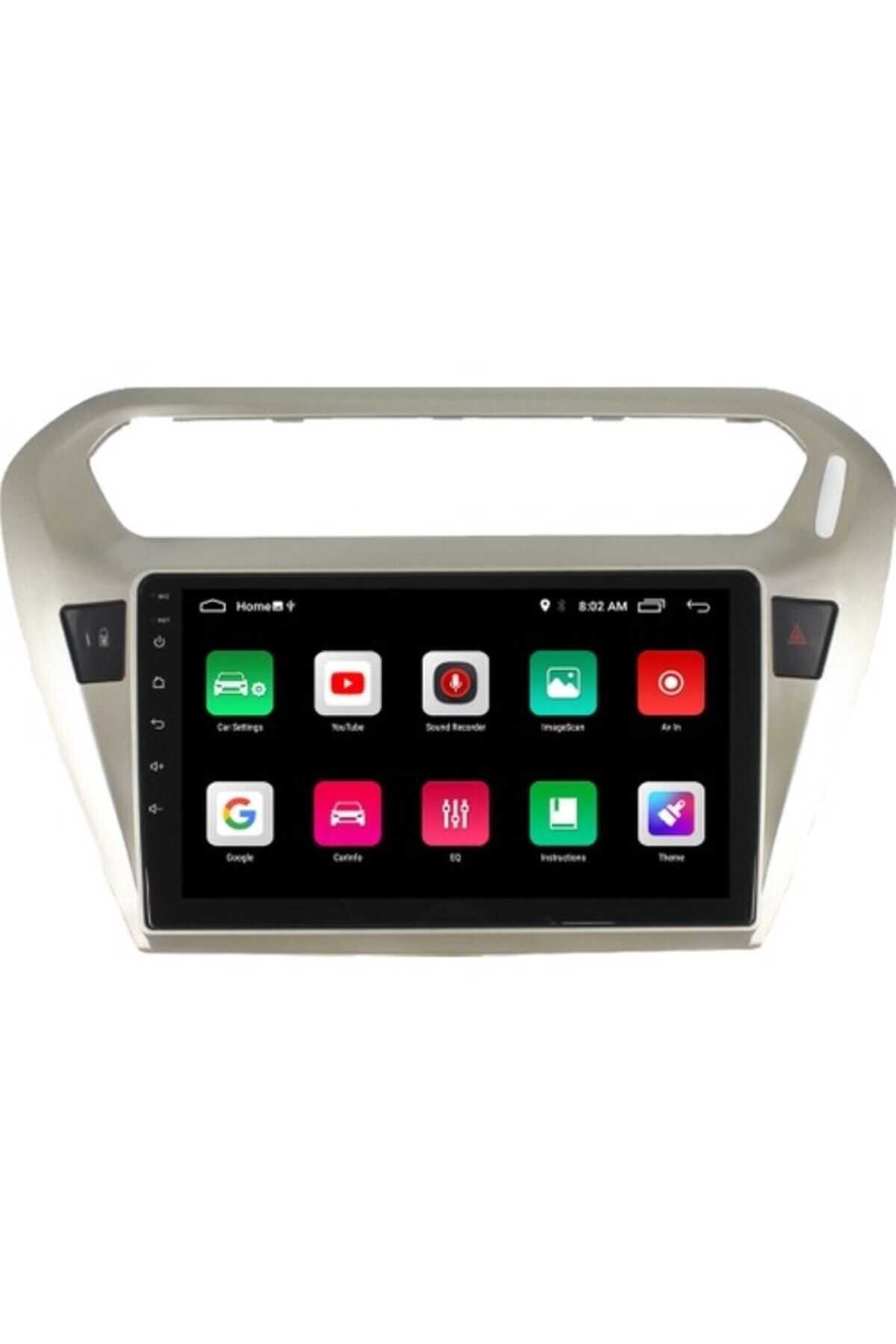 Soundstream-Peugeot 301 Gray Android Carplay Navigation Multimedia QLED Screen-2gb Ram 3
