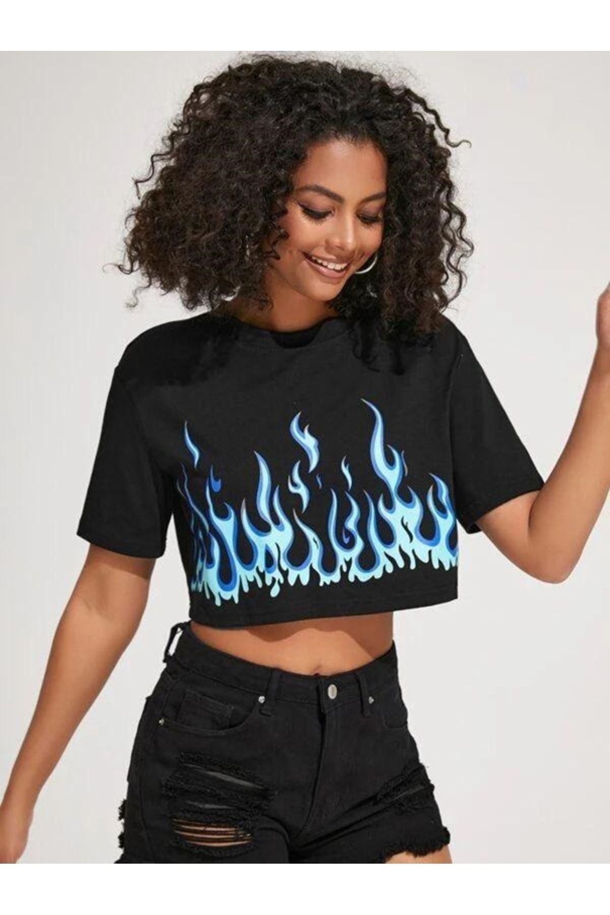 Women's flame shirt online