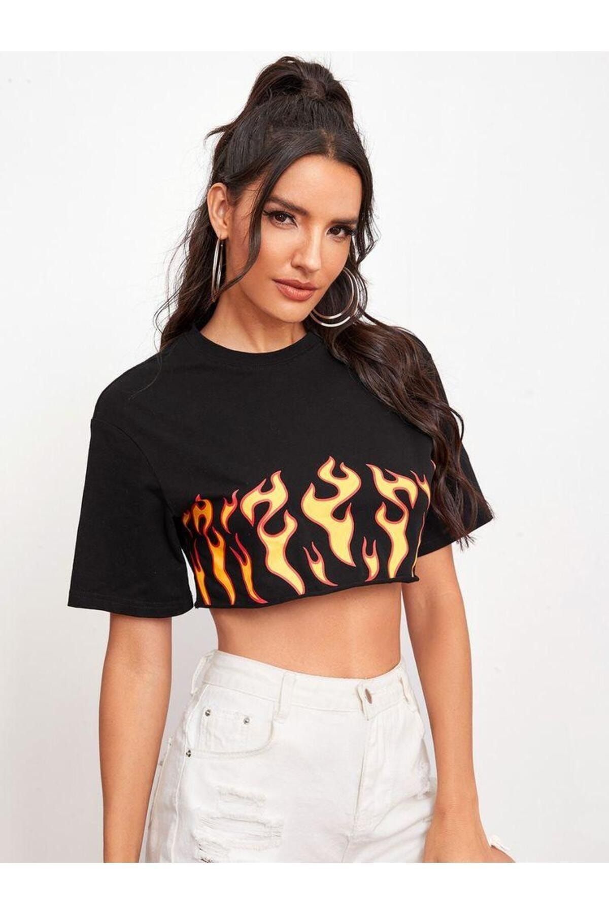 Women's flame shirt online