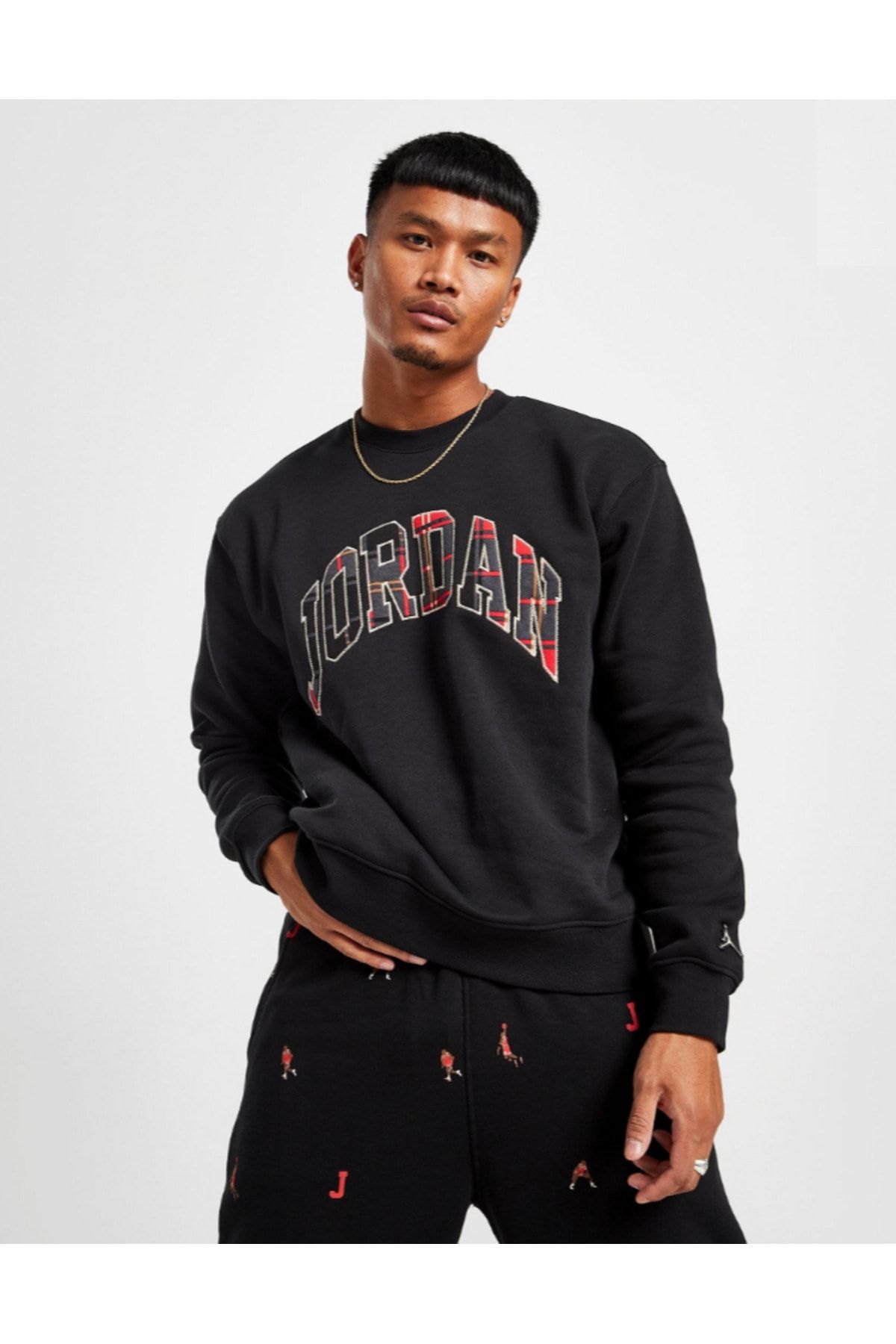 Grey jordan crew neck outlet