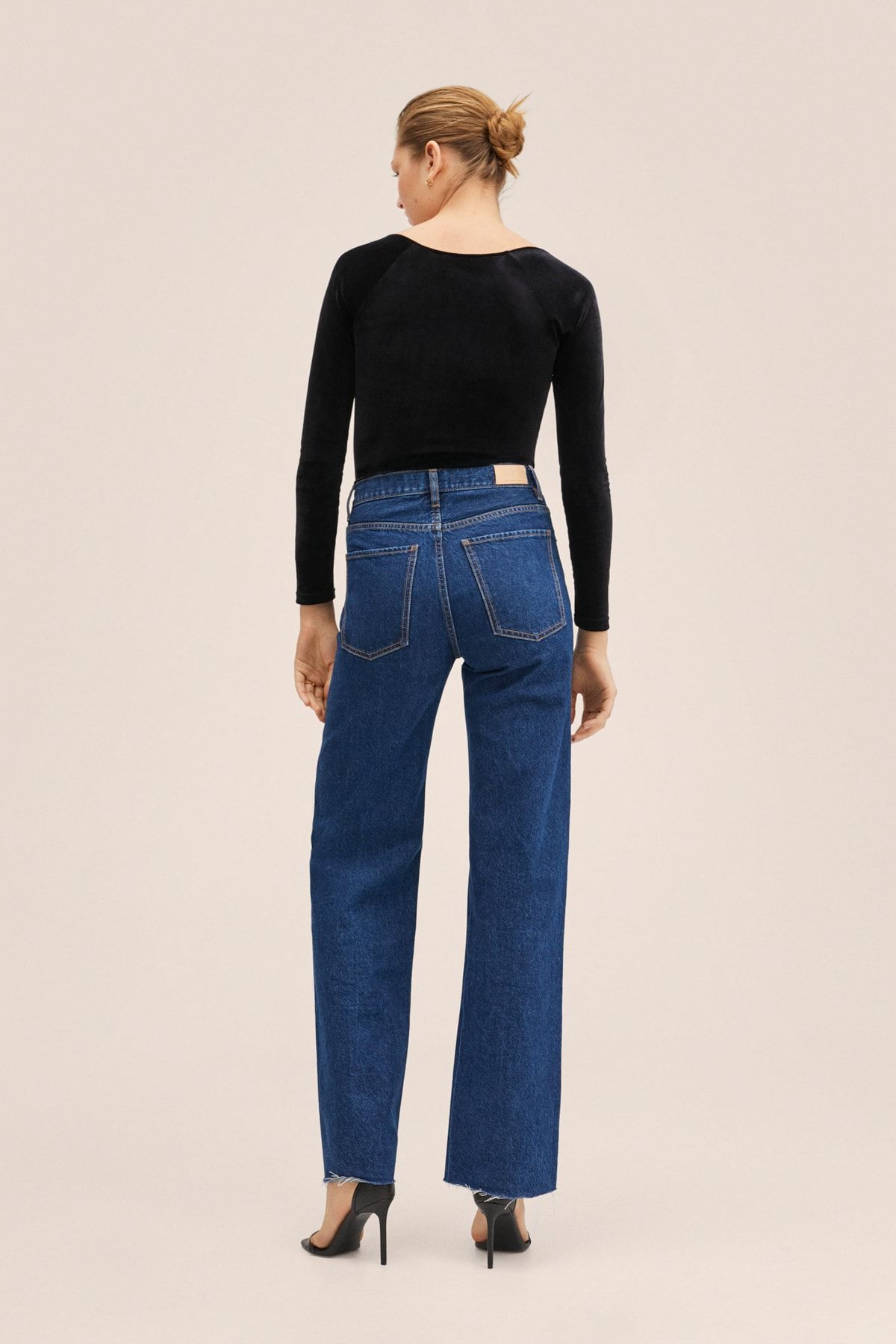 MANGO-27080433 Damen/Mädchen Schwarz 8