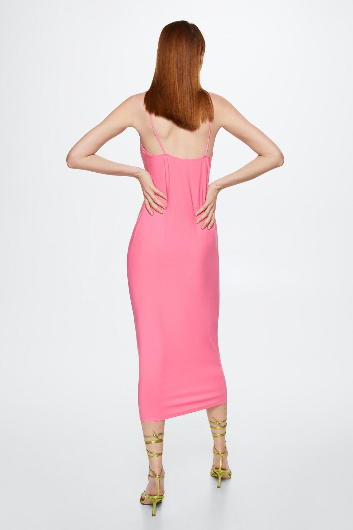 Pembe Kadın Elbise 37022005
