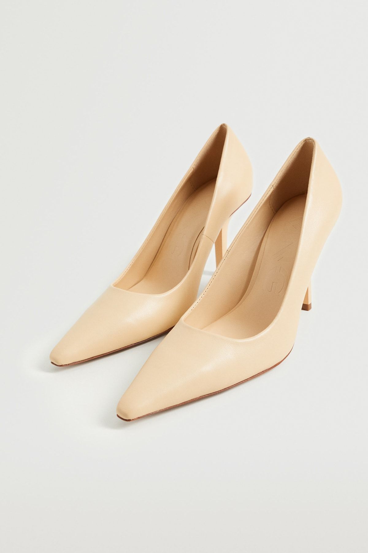 Mango online nude shoes
