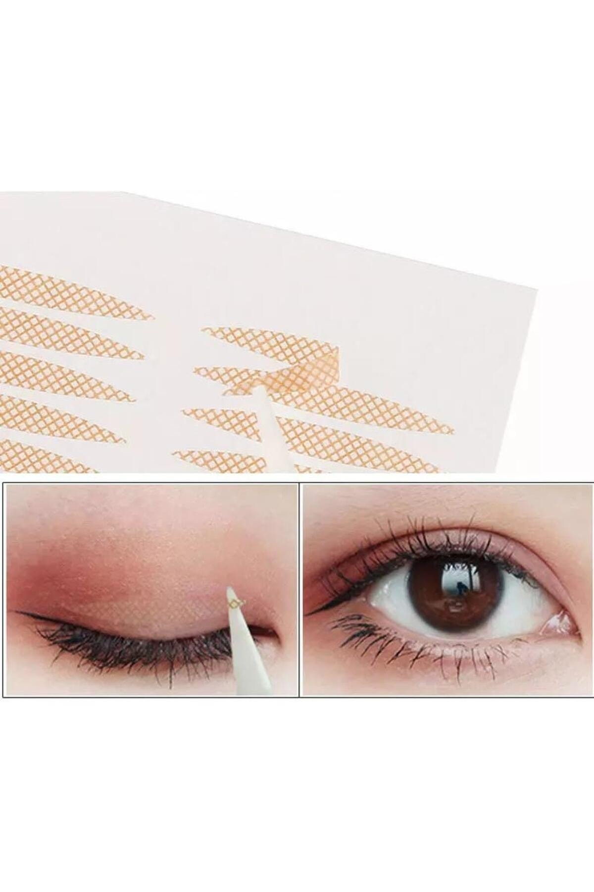 MOR SALKIM HOME GÖZ KAPAGI KALDIRMA BANTLARI 48 ADET (DANTEL GÖRÜNÜMLÜ 1 plaka )