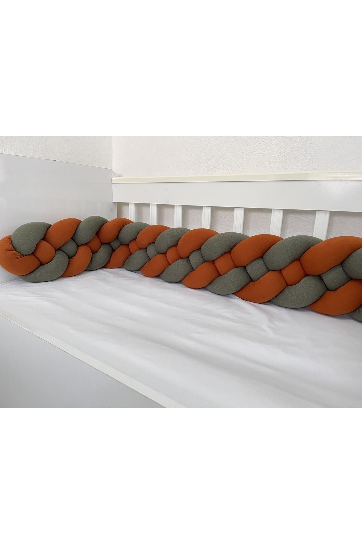 Örgü Korumalık 360 Cm 4'lü Örgü / 60x120 Anne Yanı - Park Beşik Koruyucu 2