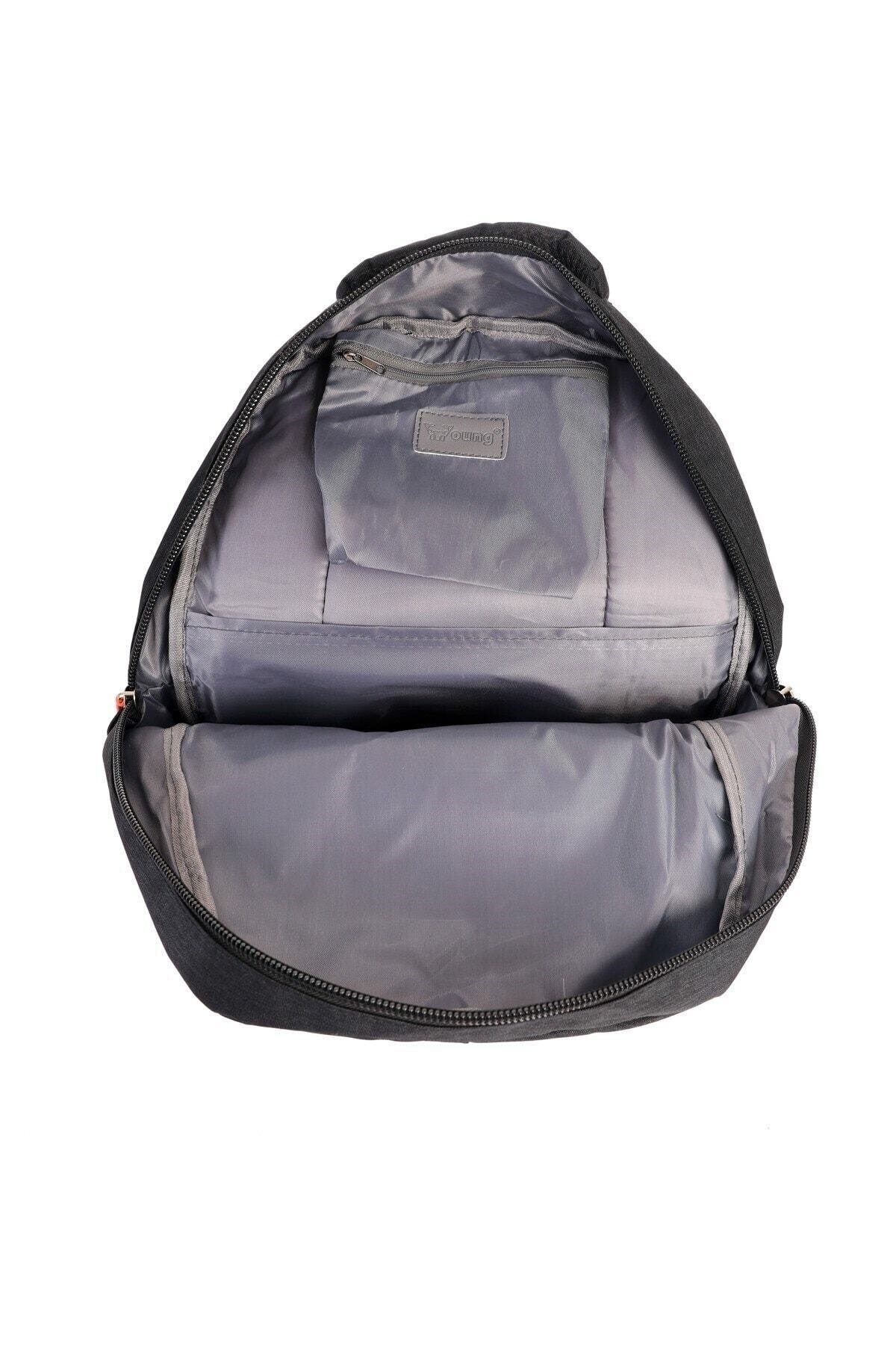 کوله پشتی زنانه مشکی fawori deri | 51327-STD اورجینال - تصویر 6