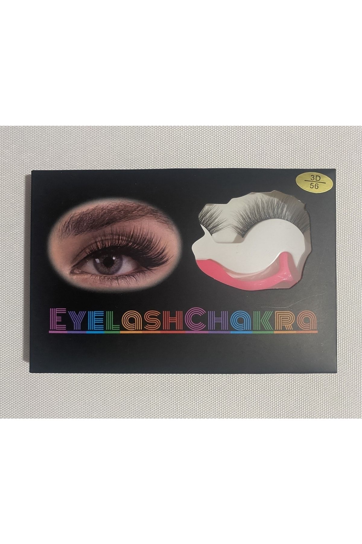 3 جفت ابزار اکستنشن مژه مصنوعی ابریشم طبیعی 3d-56 eyelash