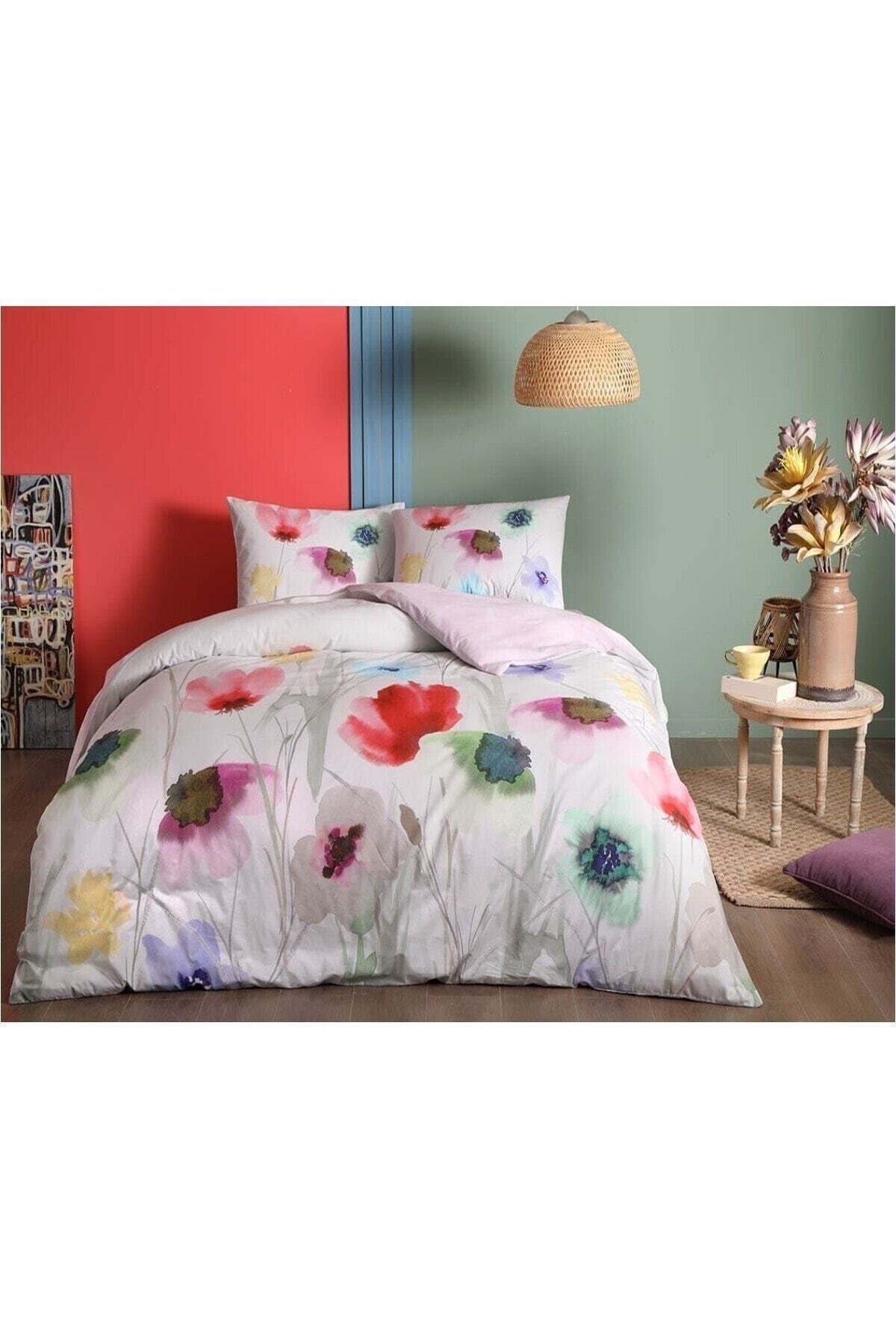 3465 Ranforce Belinda Single Lilac Duvet Cover Set 60251355
