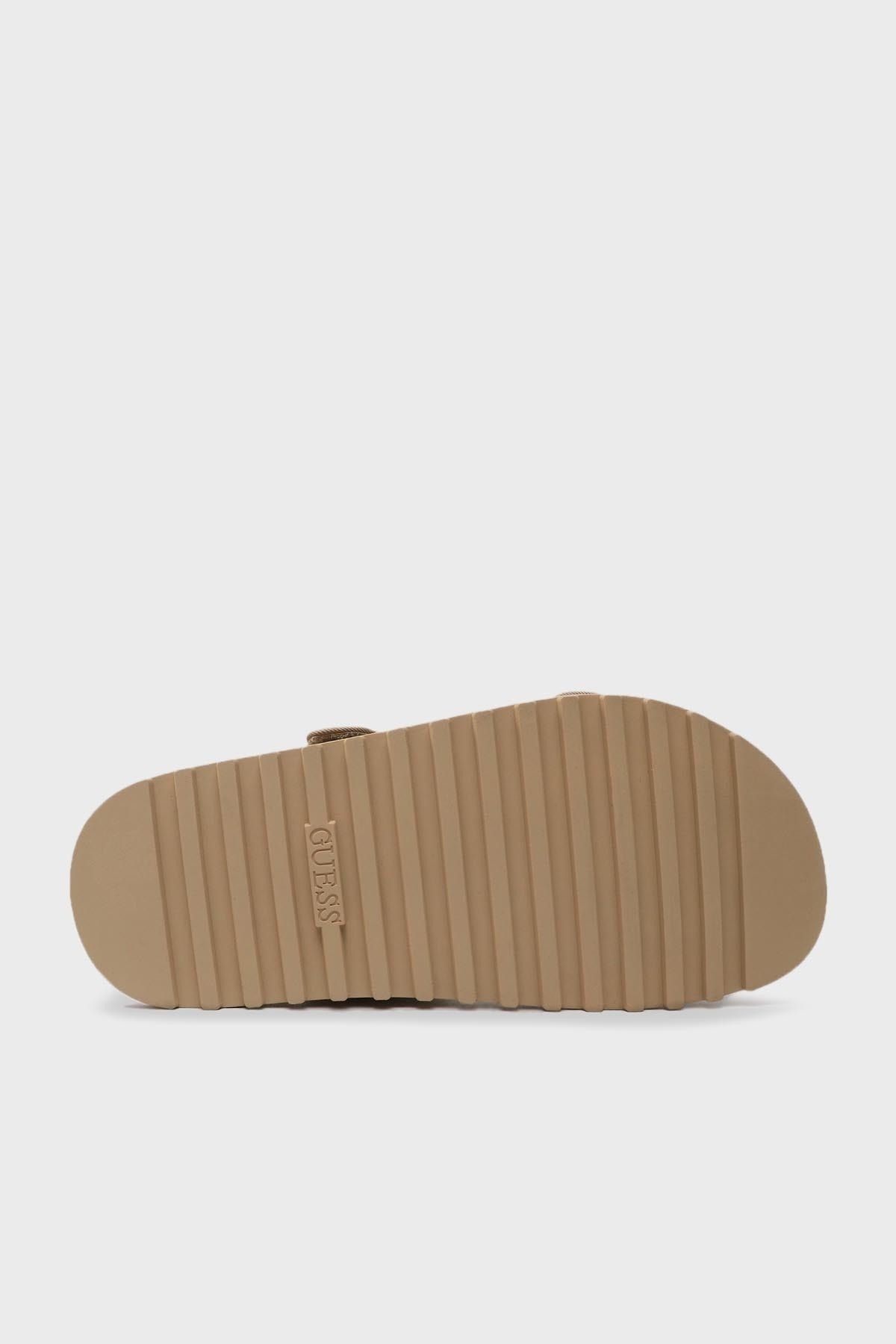 Guess Fabelis2 Logolu Cırtlı Sandalet SANDALET FL6FB2 FAL03 BEIBR görsel 5