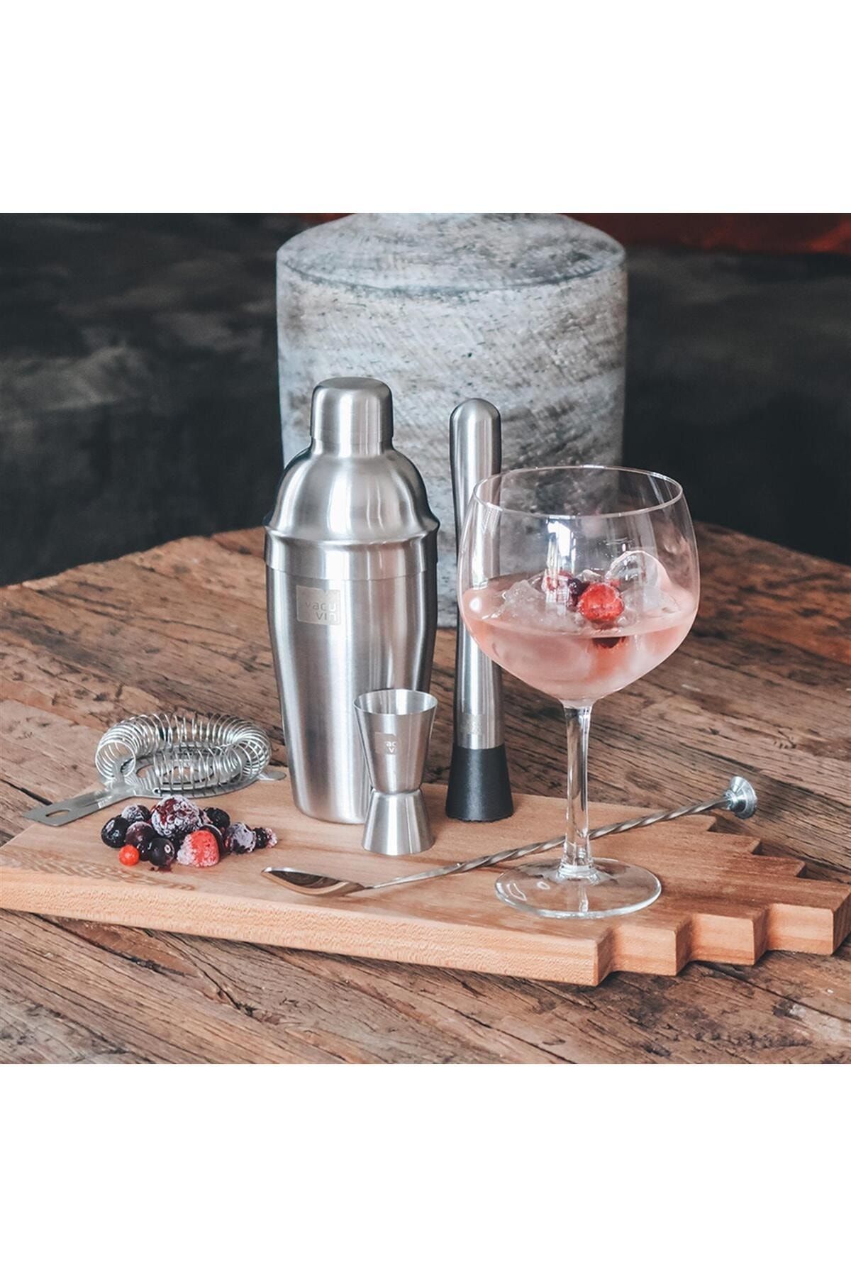 Cocktail Shaker Stainless Steel - Vacu Vin