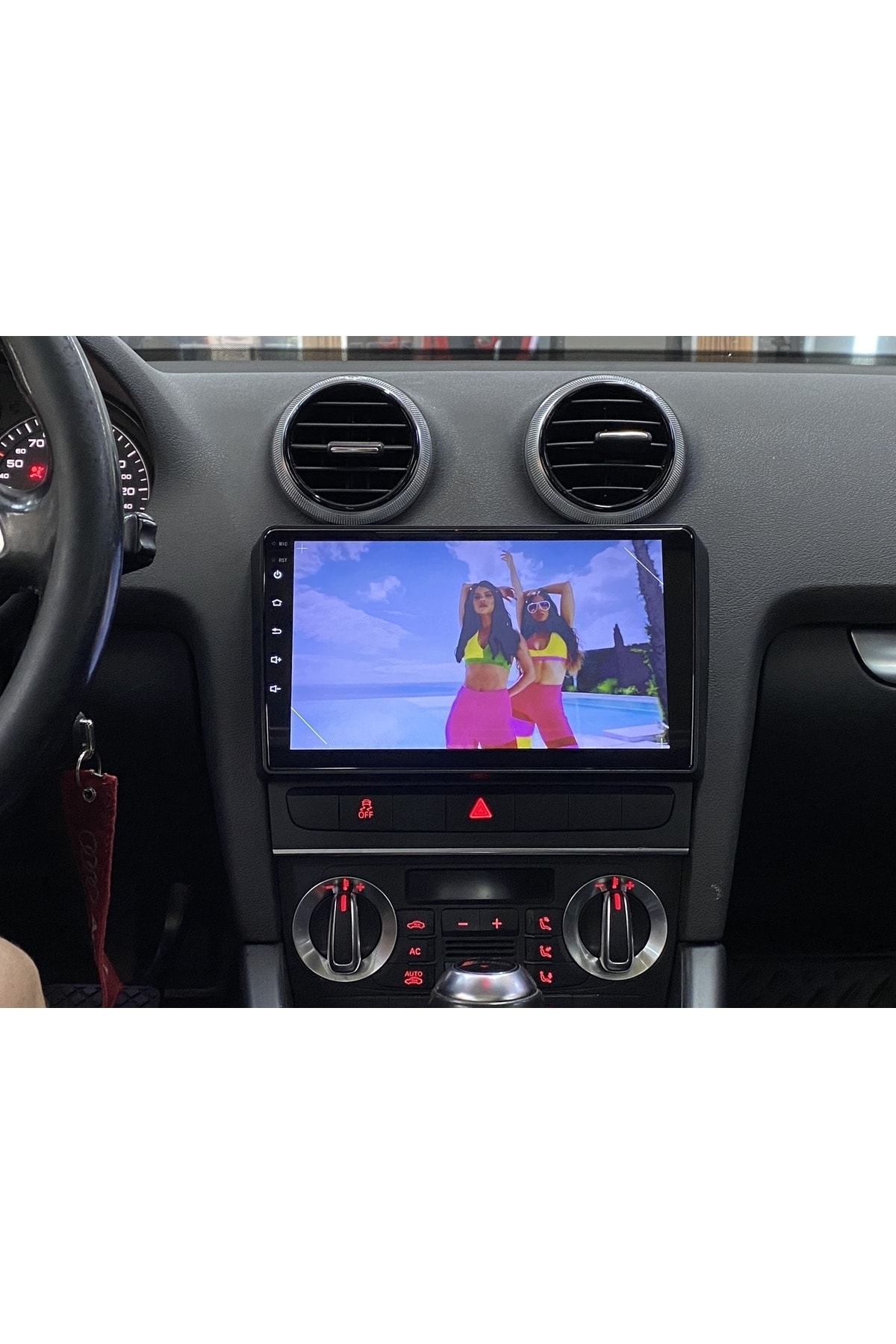 Carnavi AUDİ A3 KABLOSUZ CARPLAYANDROİD AUTO MULTİMEDYA 20062012