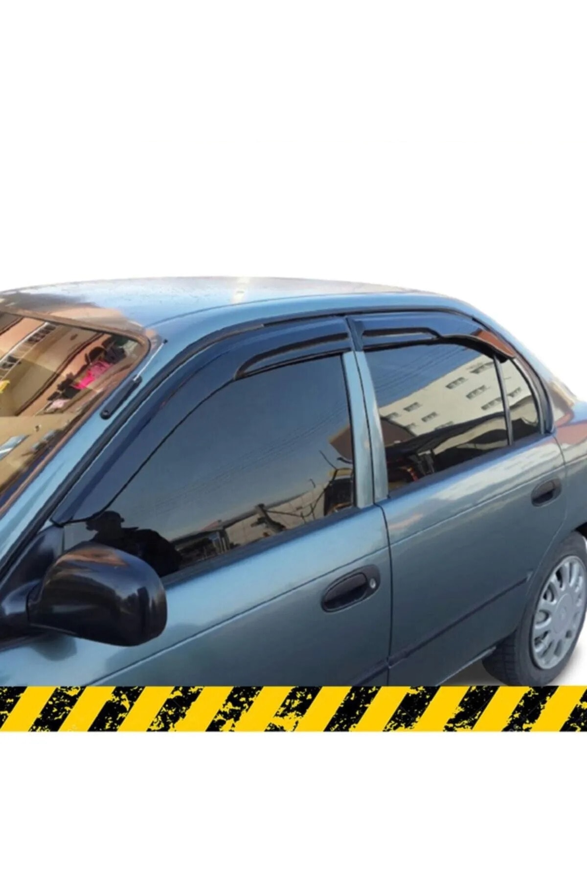 CARSESUAR Toyota Corolla Mügen Cam Rüzgarlığı 1993-1998 Arası 4 Lü Takım