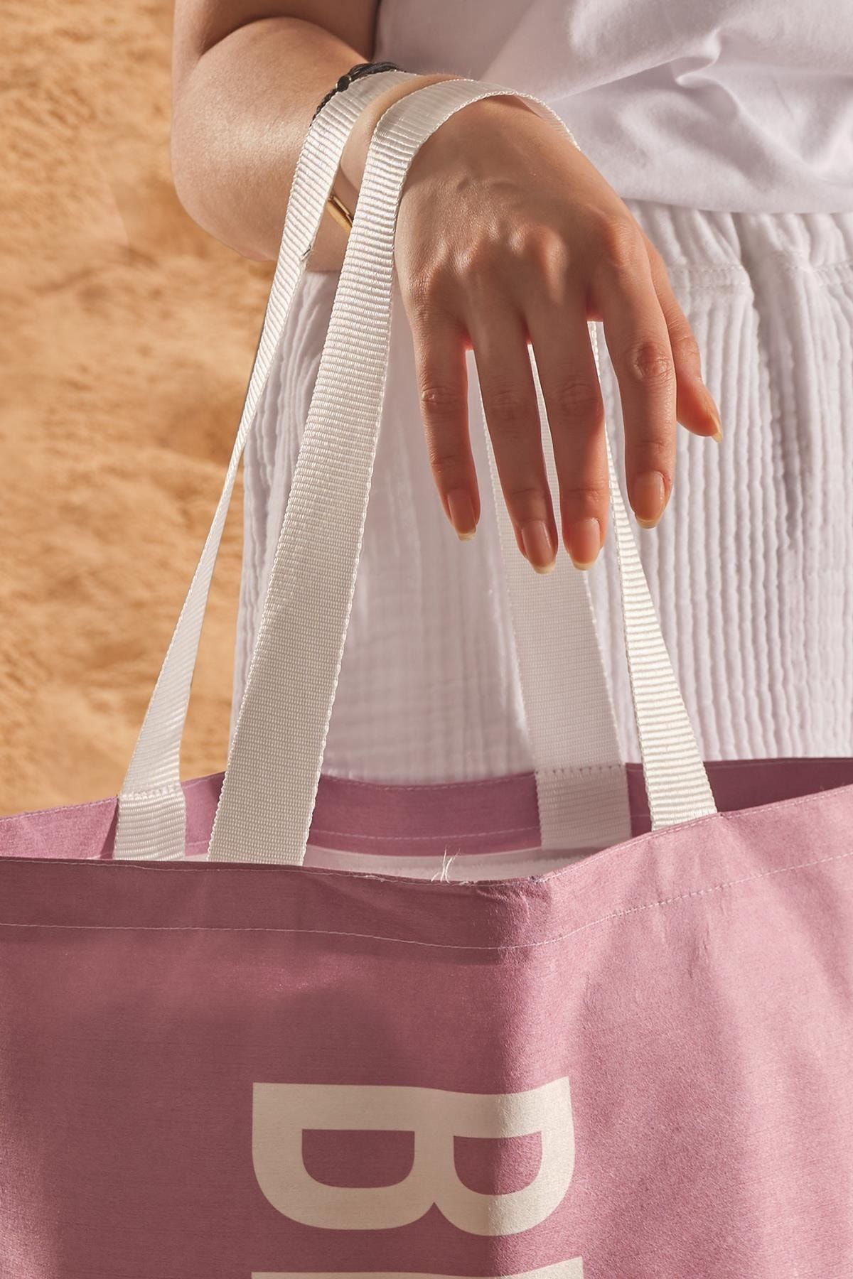 Znp Home-Beach Pattern Printed Beach Bag 3
