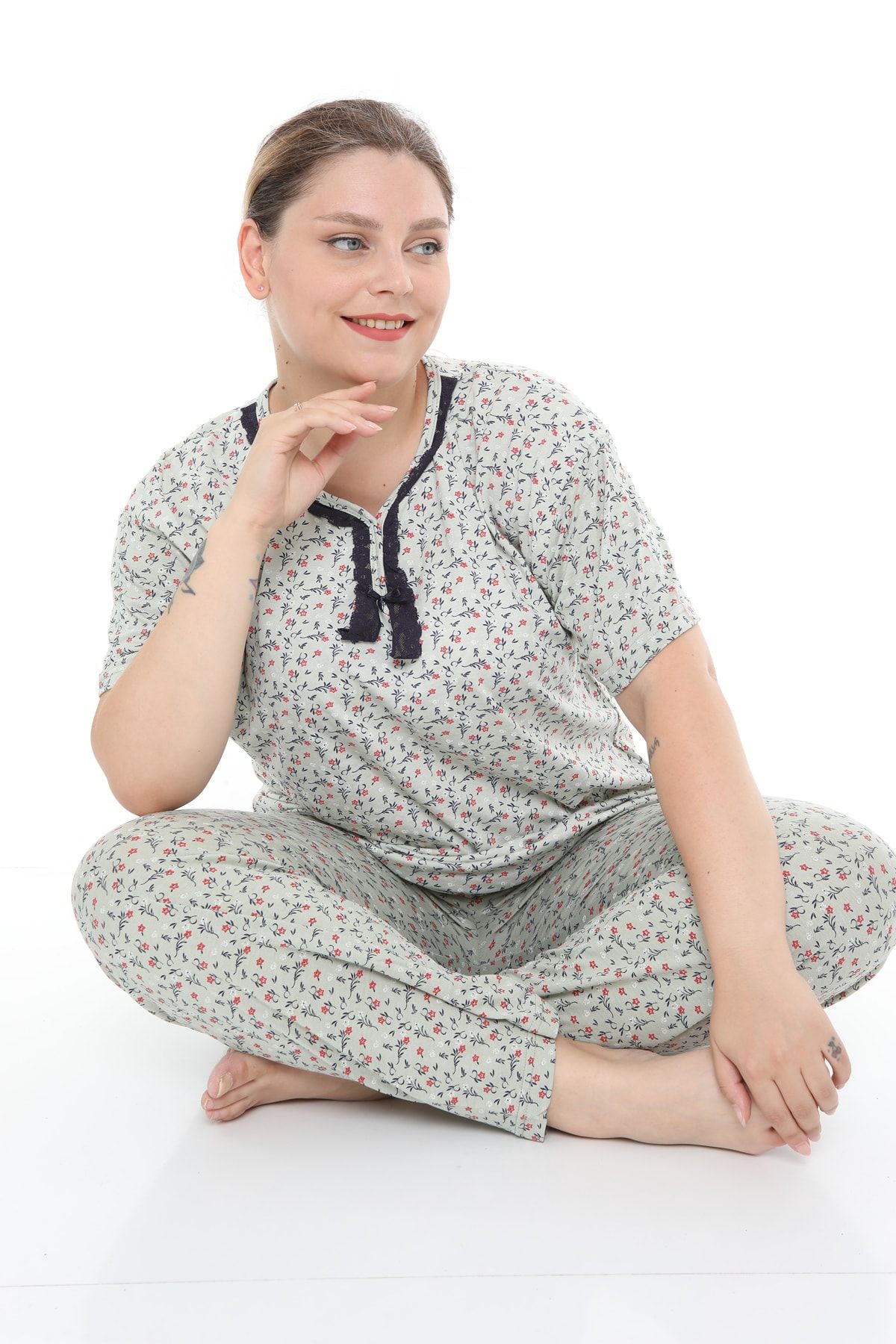 FAMES PİJAMA-Polyviscon supreme pajama set 7