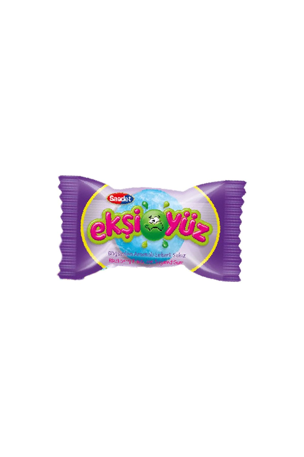 SAADET-Sour face flavored gum with sugar 3