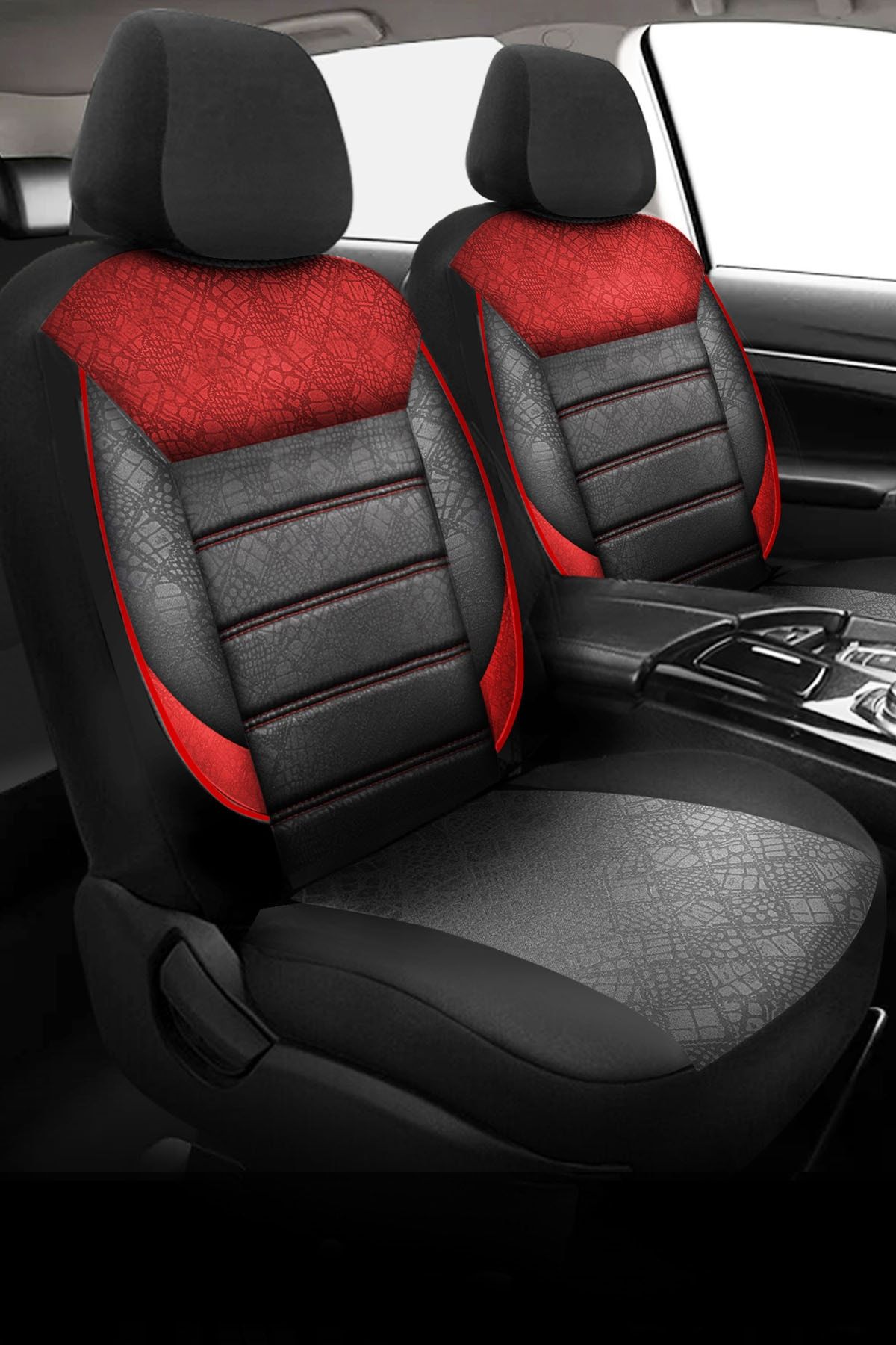 OPEL ASTRA H Red Seat Covers