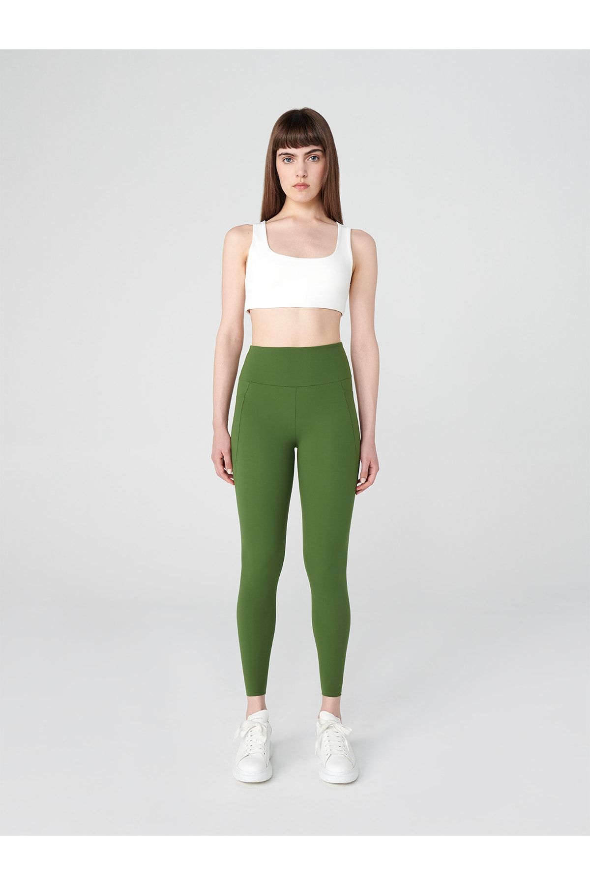 High waisted 2025 green leggings