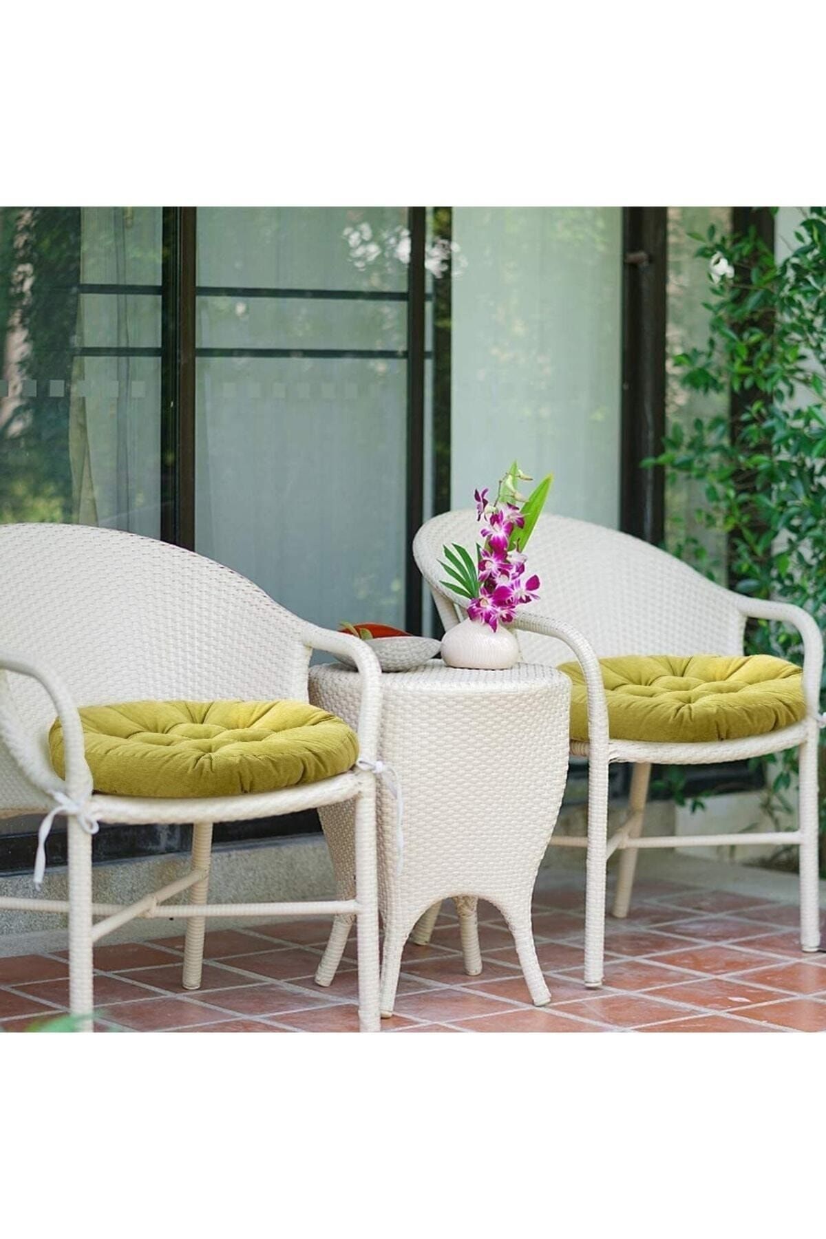 Round seat cushions store for outdoor furniture
