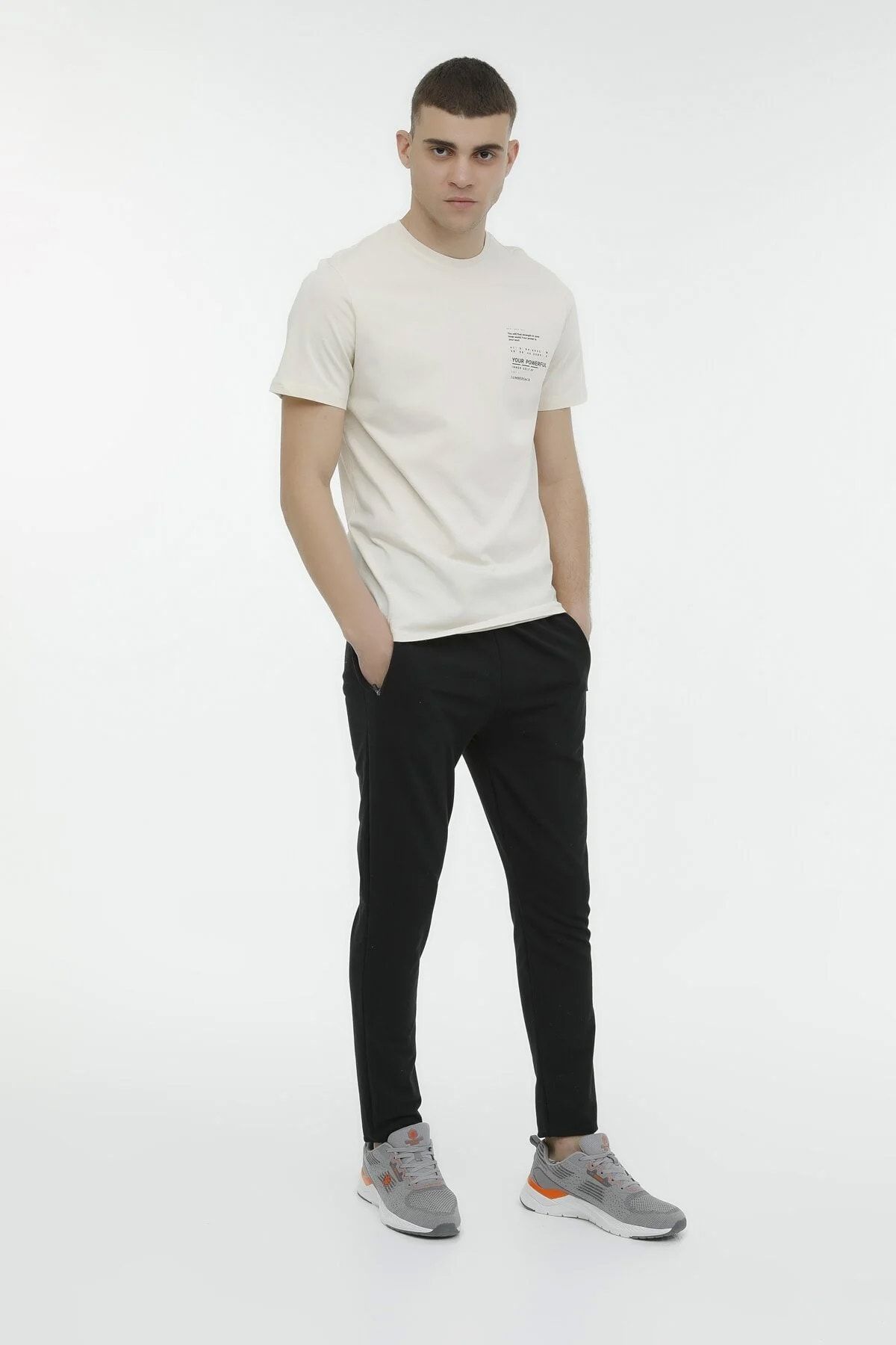 lumberjack-Basic T.Pnt Men's Elastic Tracksuit Bottom M-Ct121 3
