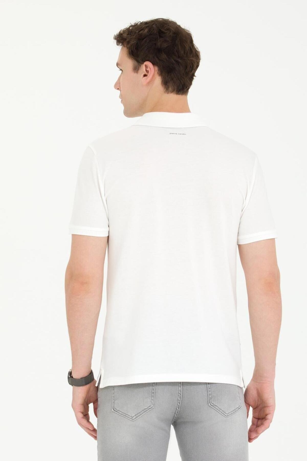 پولوشرت پیر کاردین مردانه پارچه خاکستری   Slim Fit/اسلیم فیت    Slim/اسلیم فیت Daily/روزانه | Pierre Cardin G021SZ011.000.1734708 TR - تصویر 5