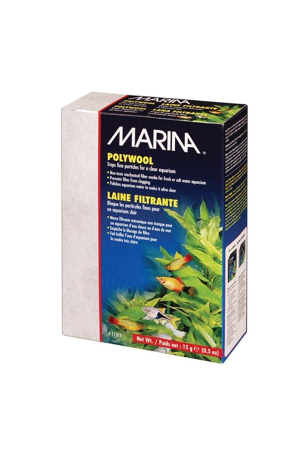 وسایل نگهداری آکواریوم مردانه و زنانه فیبر 15 گرم اورجینال Marina