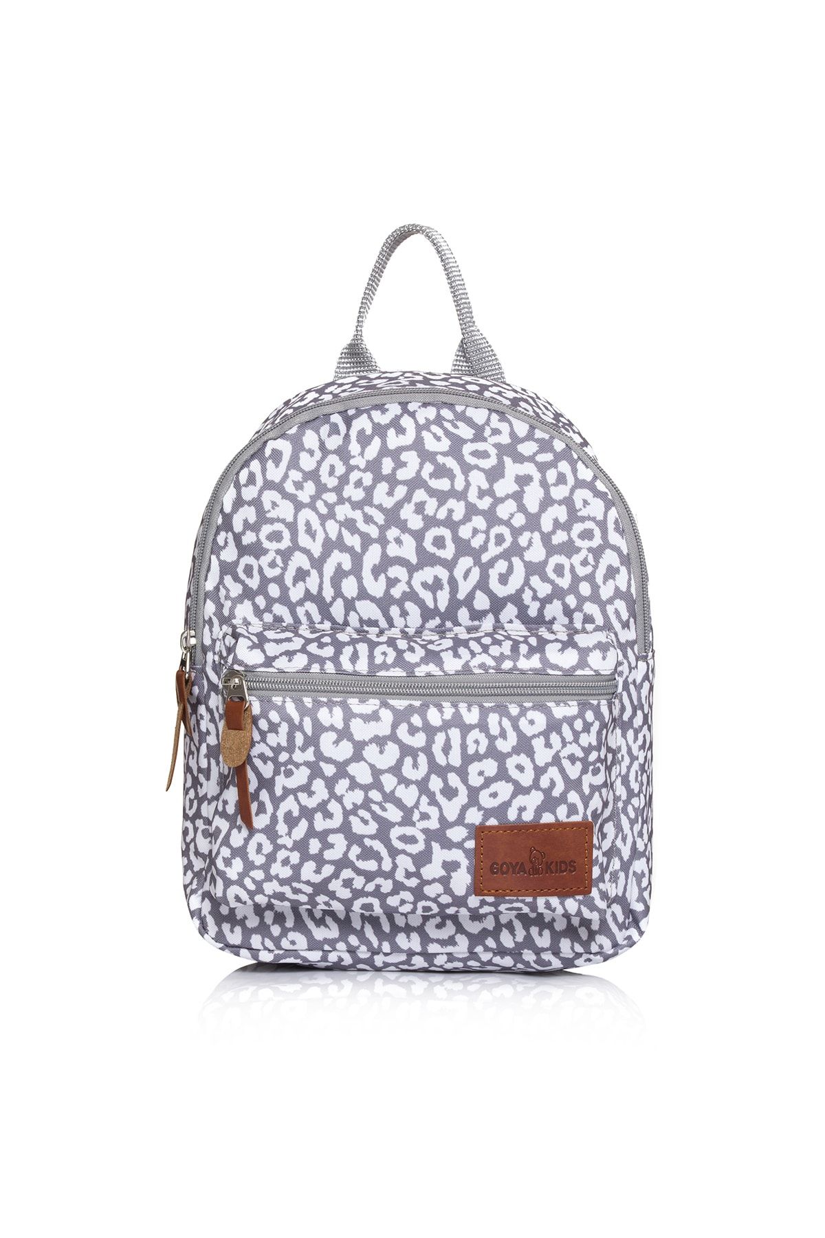 GNC DESİGN Creșă Și Ghiozdan Cu Model Leopard Gri Femeie - One Size